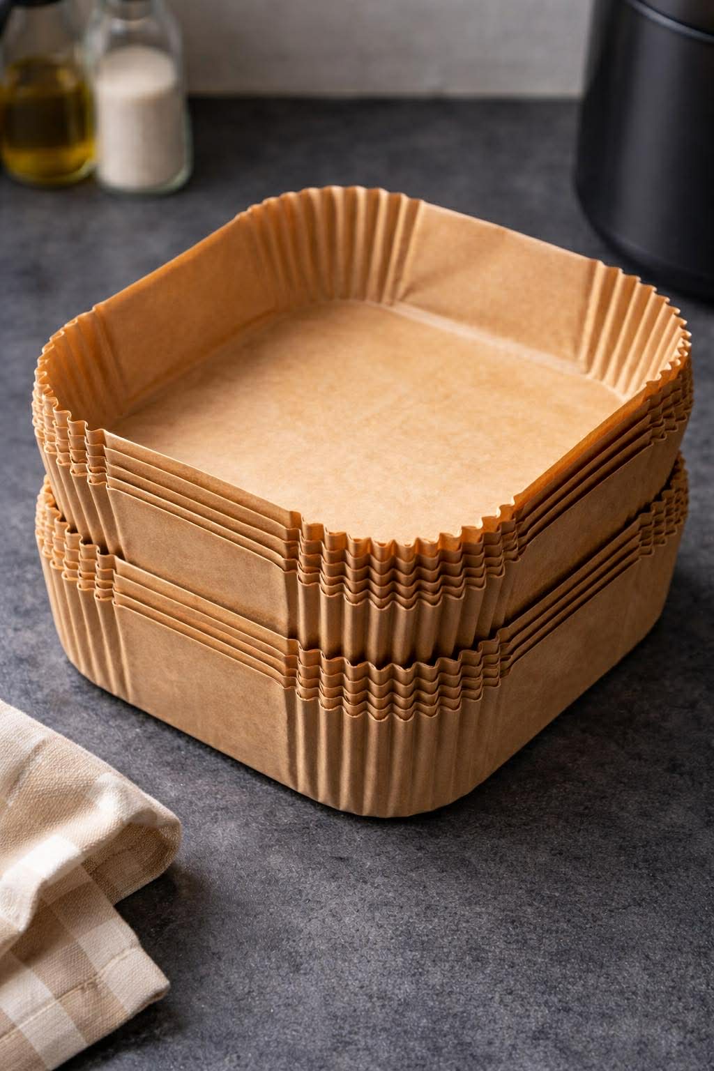 Airfryer Bakepapir Firkantet - 50 ark - Image 2