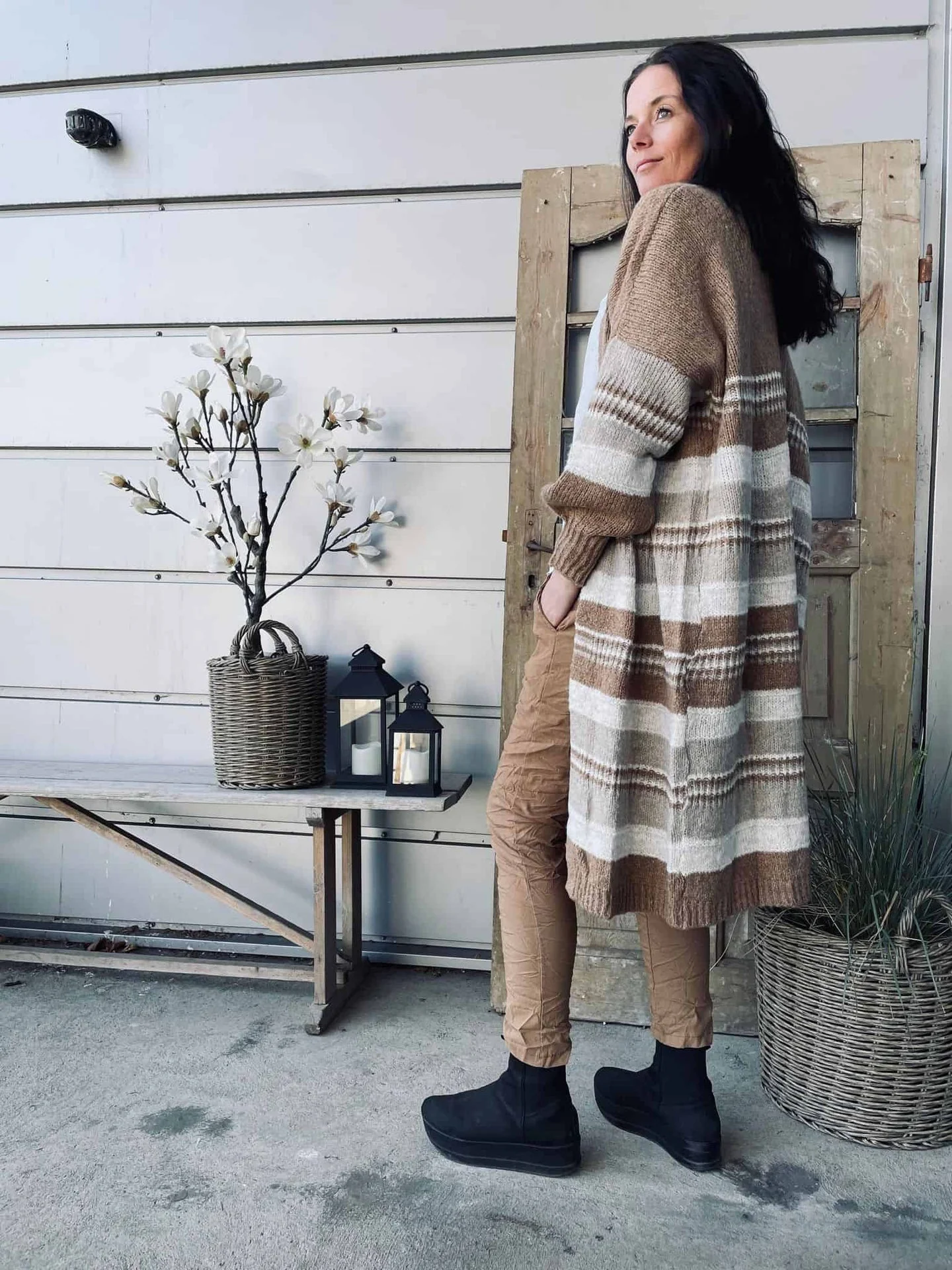 Cardigan Alma Camel