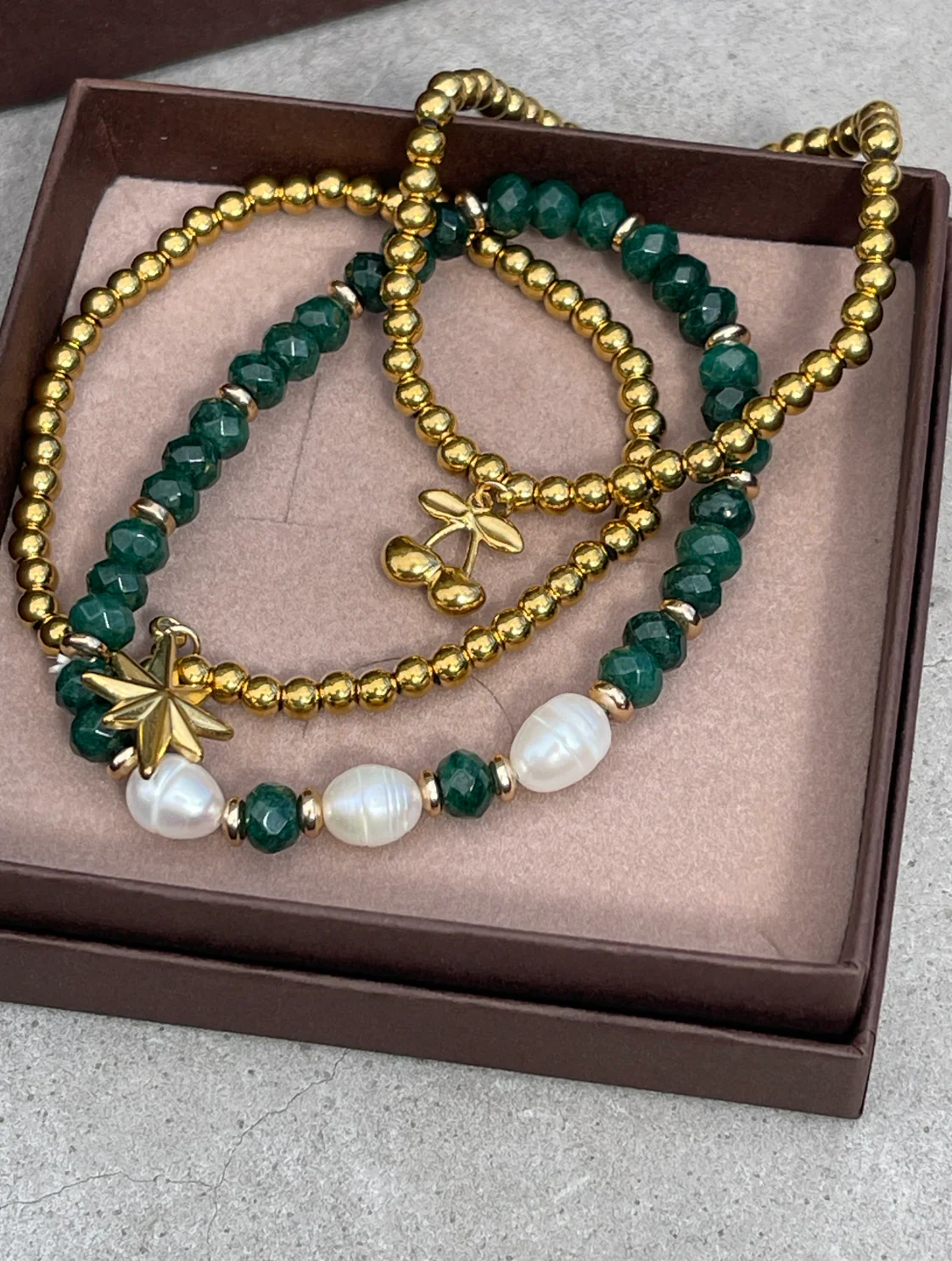 Armbånd Juliane - Emerald - Image 4