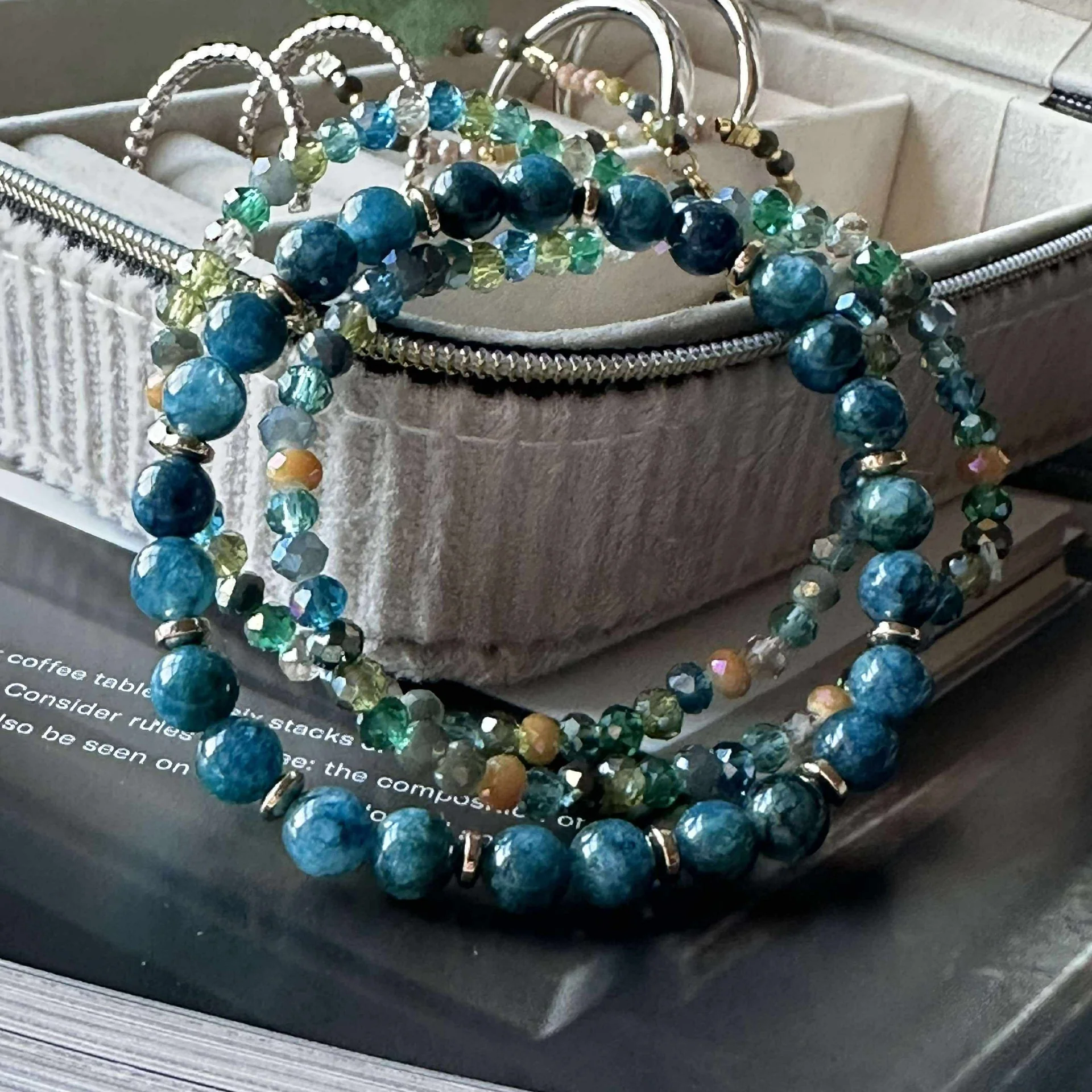 Armbånd Luna Sea Green – Sett med 3 stk - Image 5