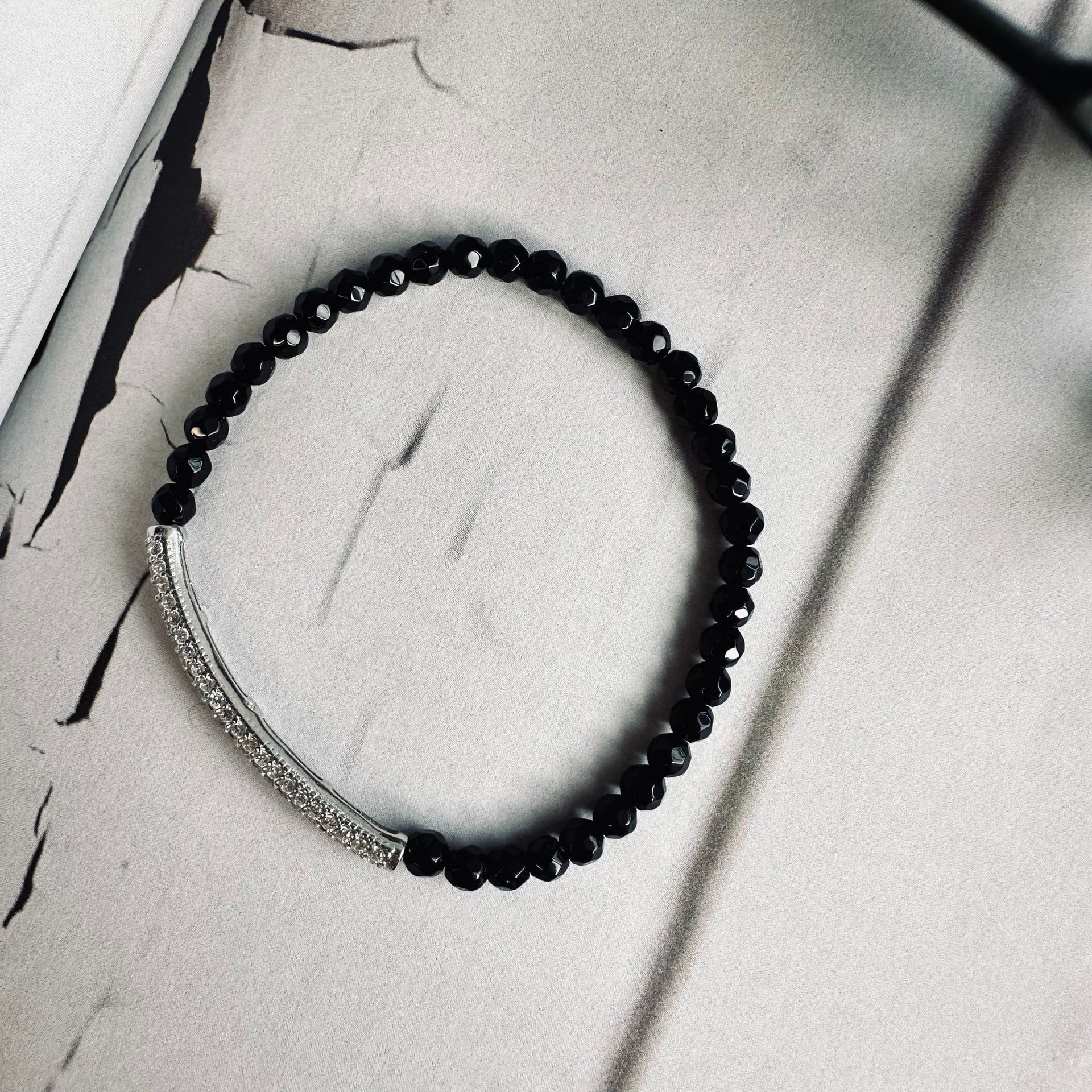Armbånd Maja ONYX m. sterling silver - Image 2