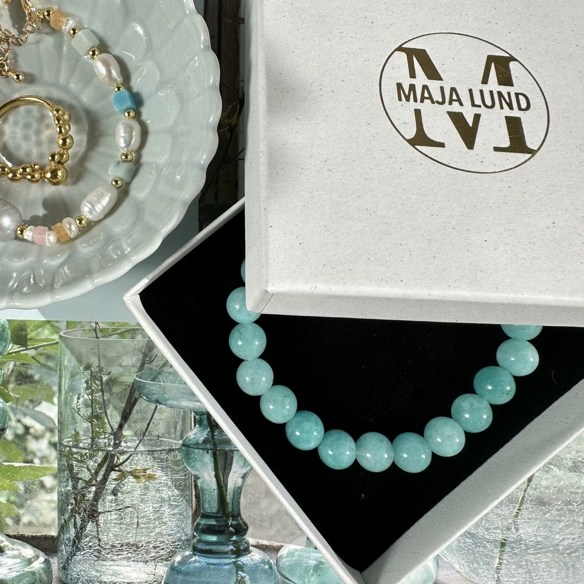 Armbånd Mary Aqua - Image 2