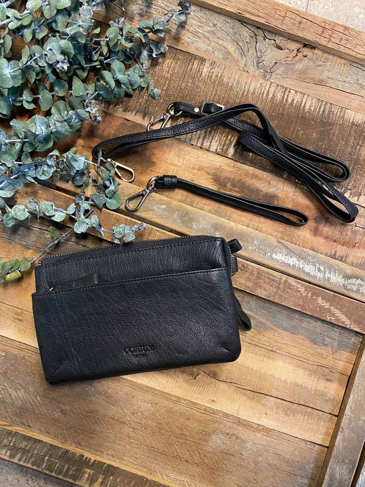 Clutch ASTA m. lang rem & stropp - Svart - Image 4