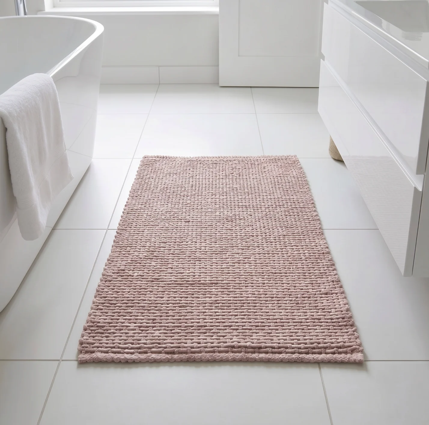 Badematte 50x80cm – Rosa