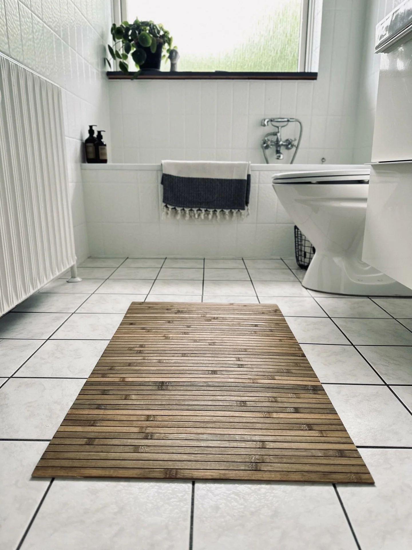 Badematte – Bambus semi dark