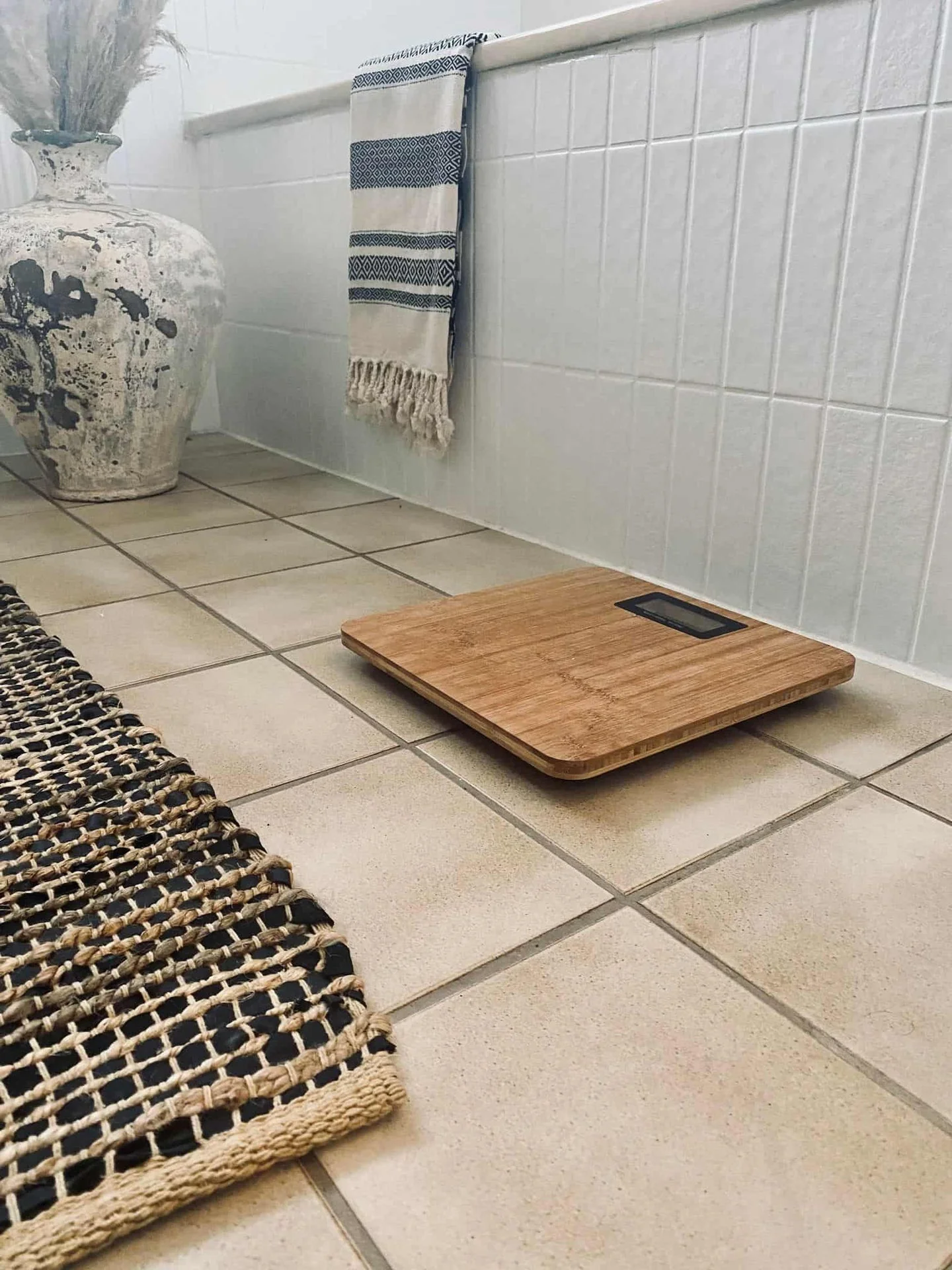 Badevekt i bambus