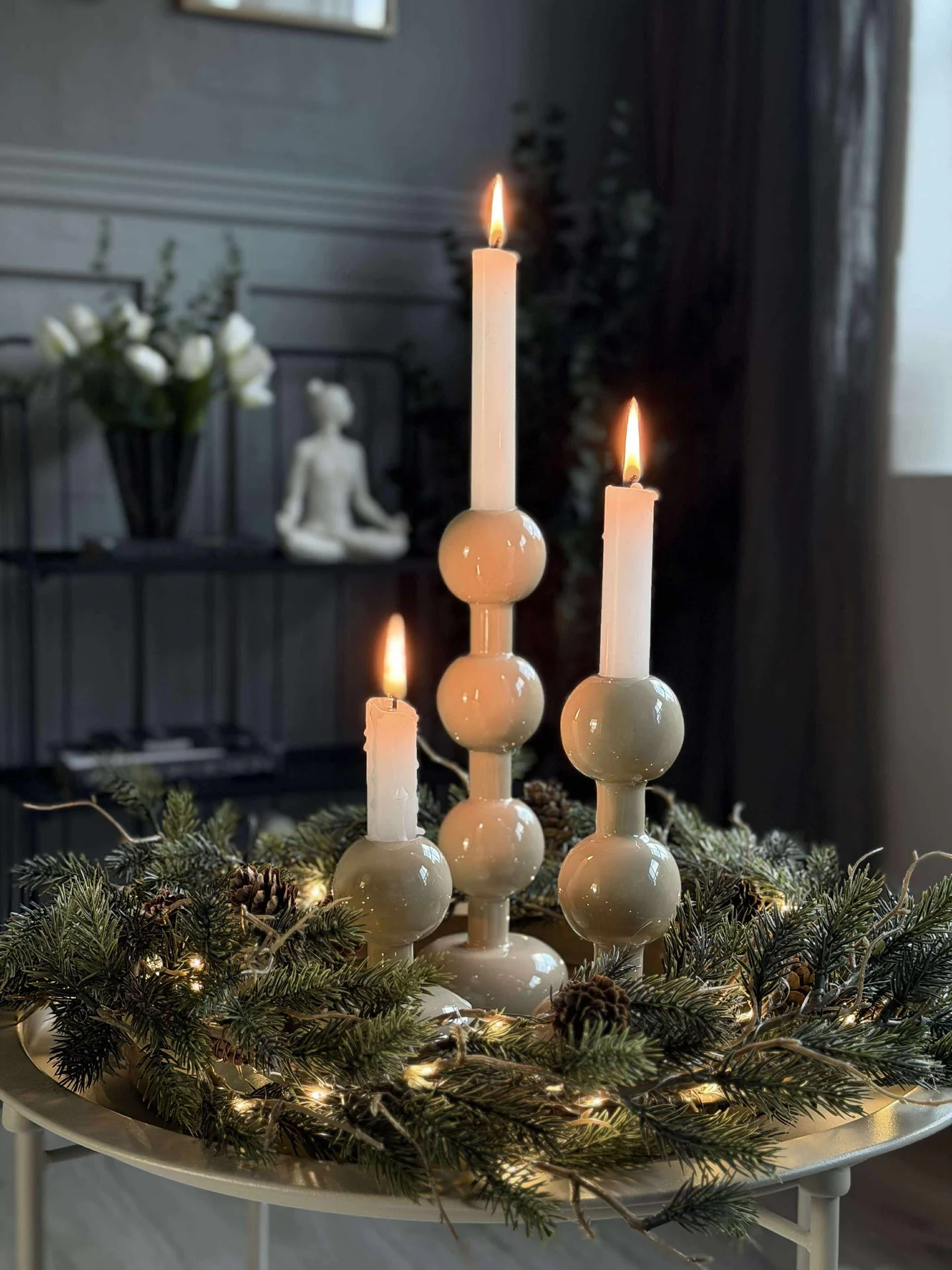 Lysestake Beige - Image 3