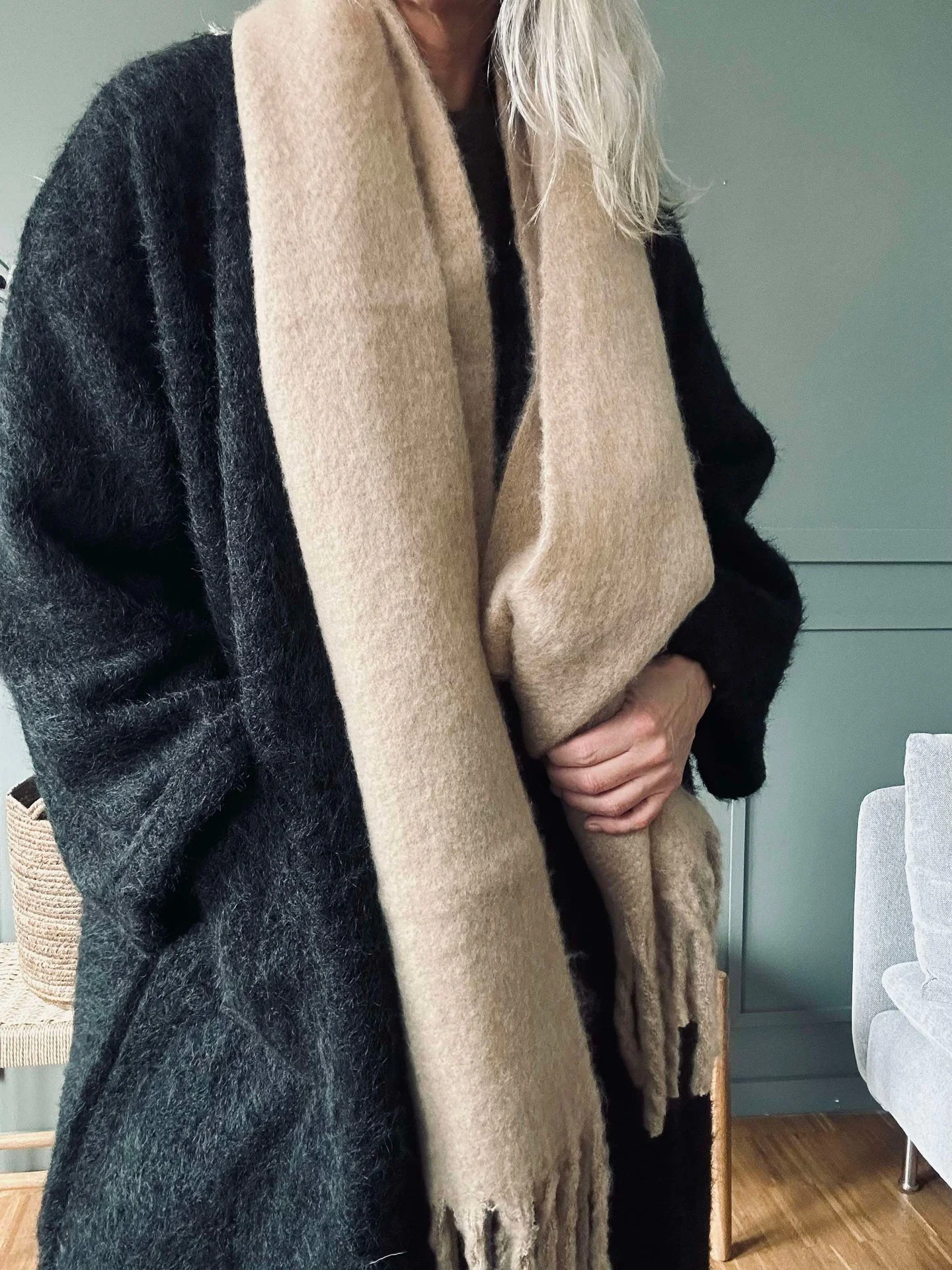 Skjerf Beige - Image 2
