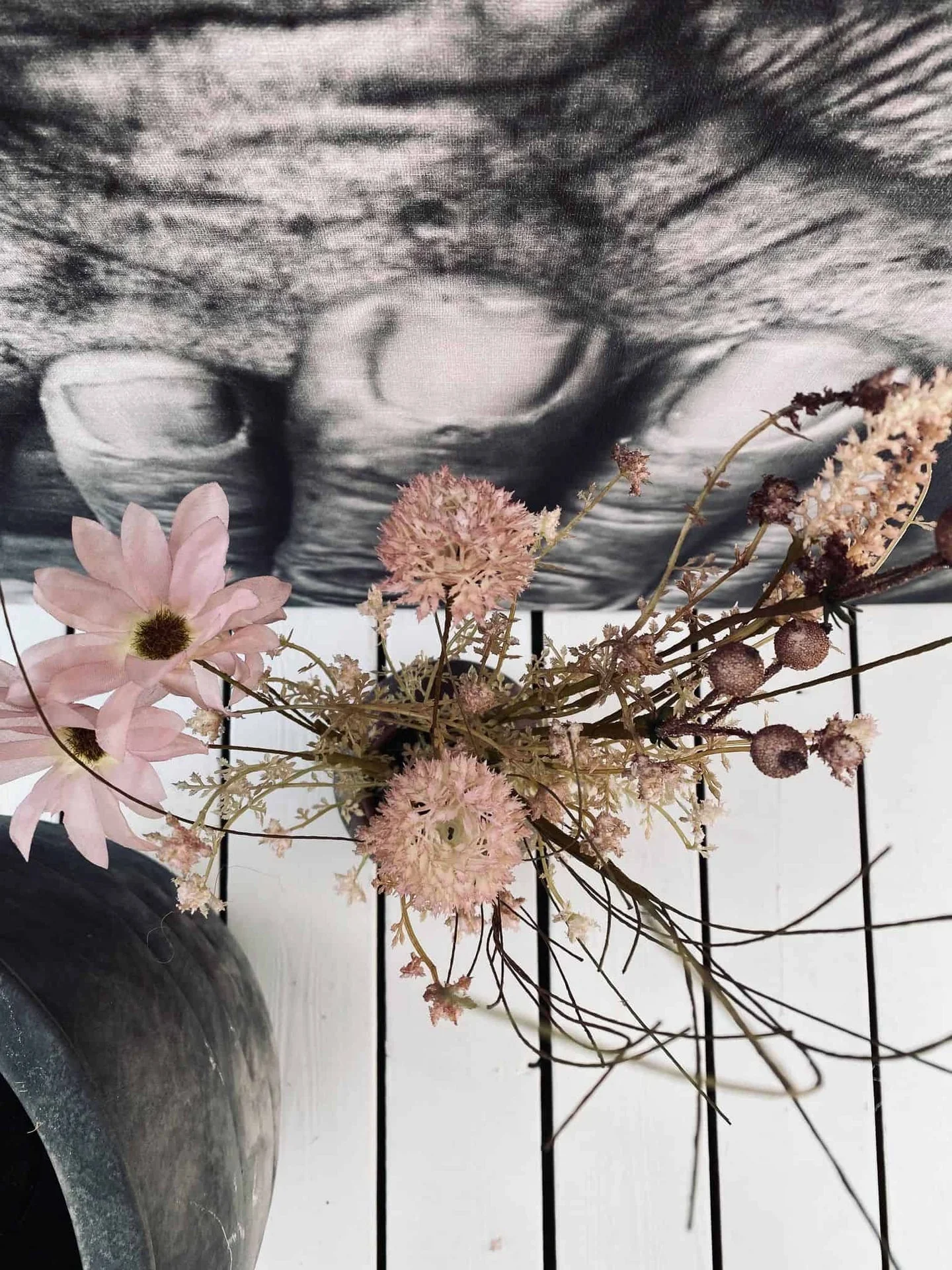 Blomsterbukett // Yasmin – Støvet lilla - Image 3