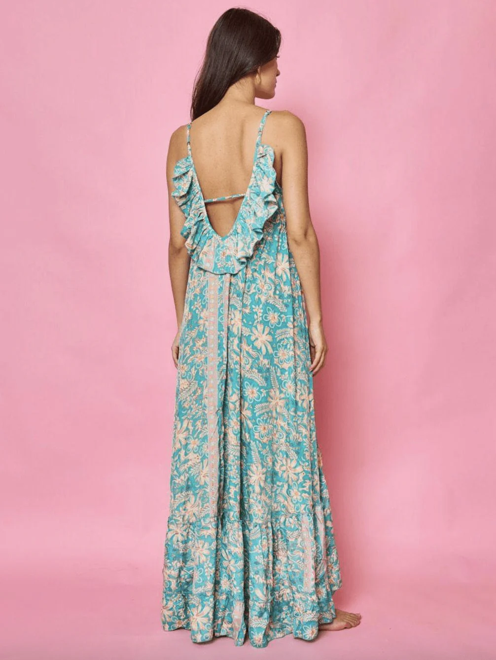 Kjole Flower silk - Image 3