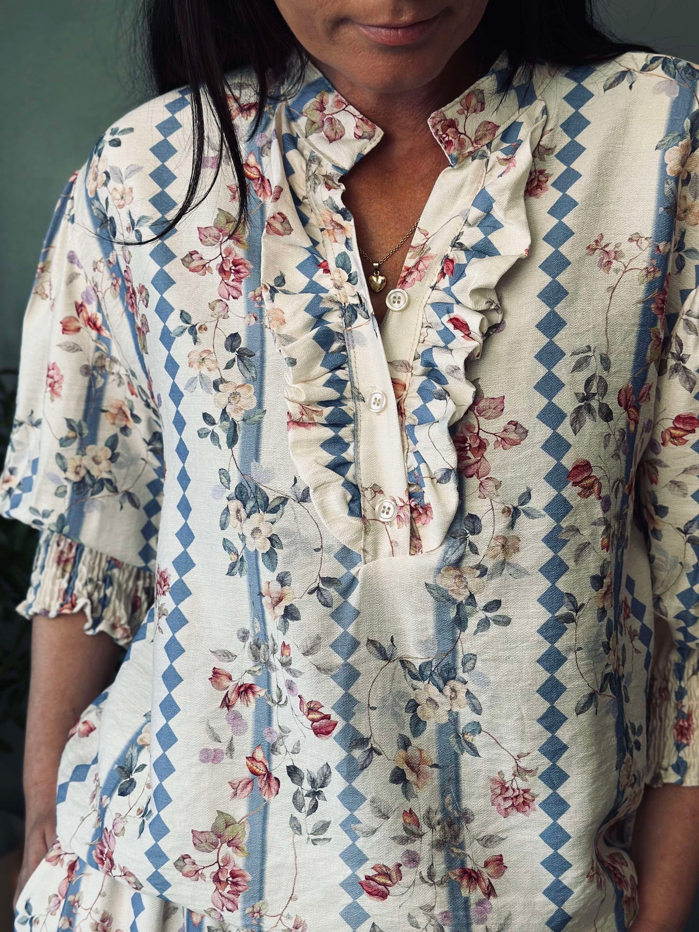 Bluse Chanel Blue - Image 2