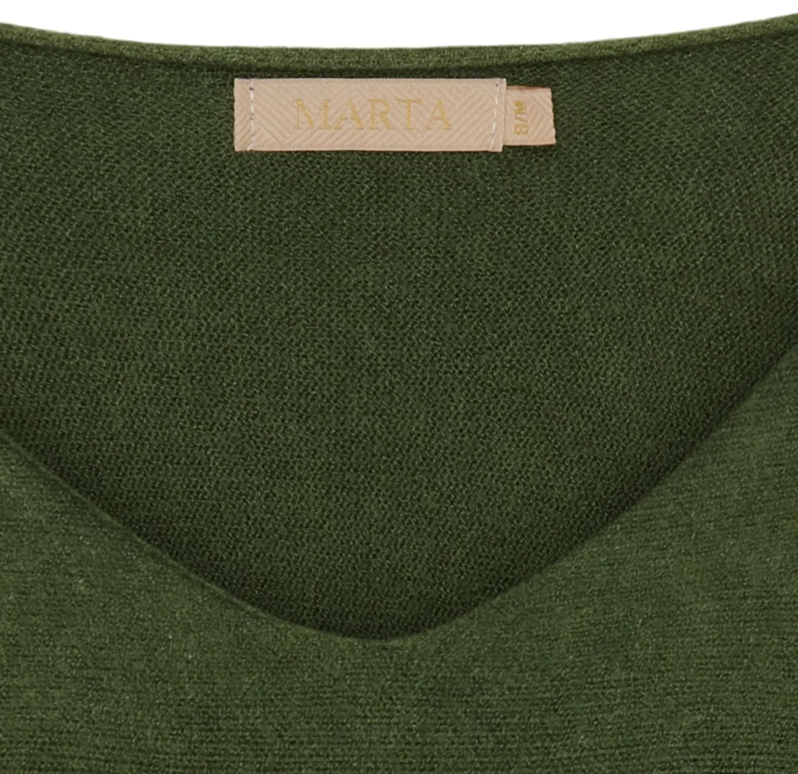 Bluse Dagmar supermyk kvalitet – Army - Image 2