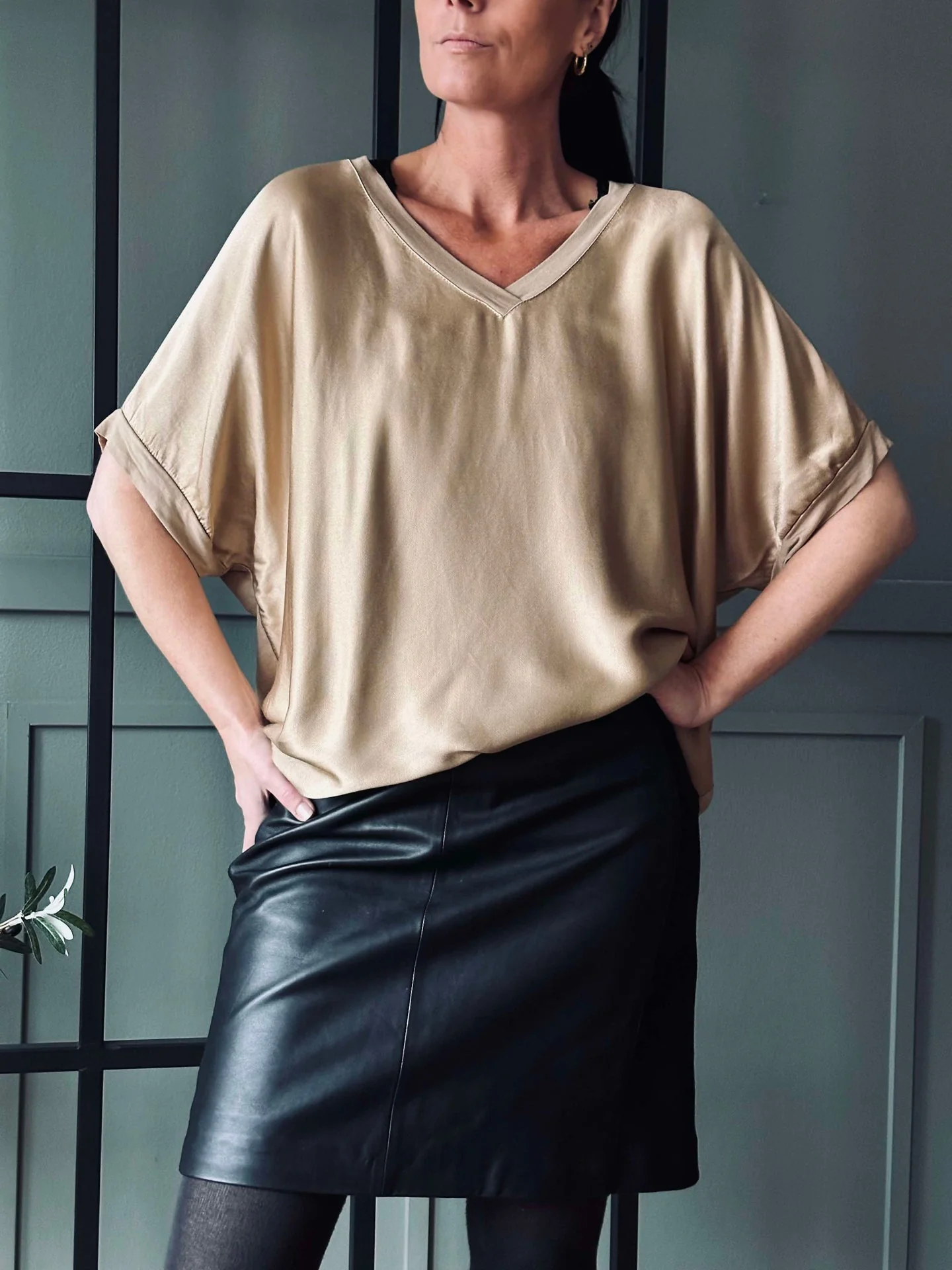 Bluse MILA - Golden