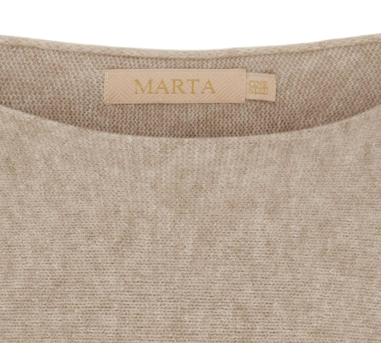 Bluse Sia medium beige – Oversize - Image 4