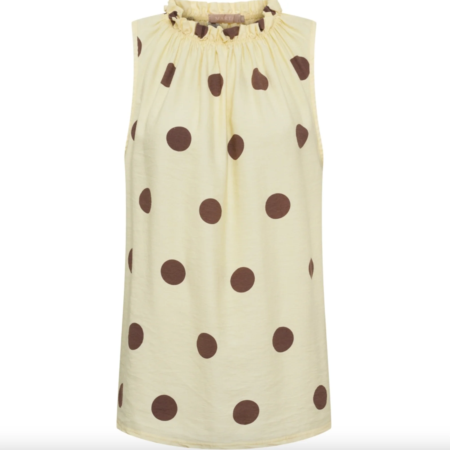 Bluse topp Lucina - Yellow - Image 2