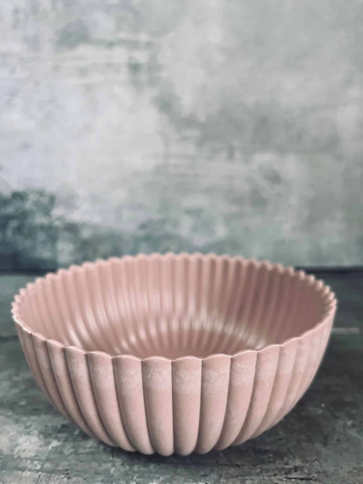 Skål med bølgekant – Rosa - Image 2