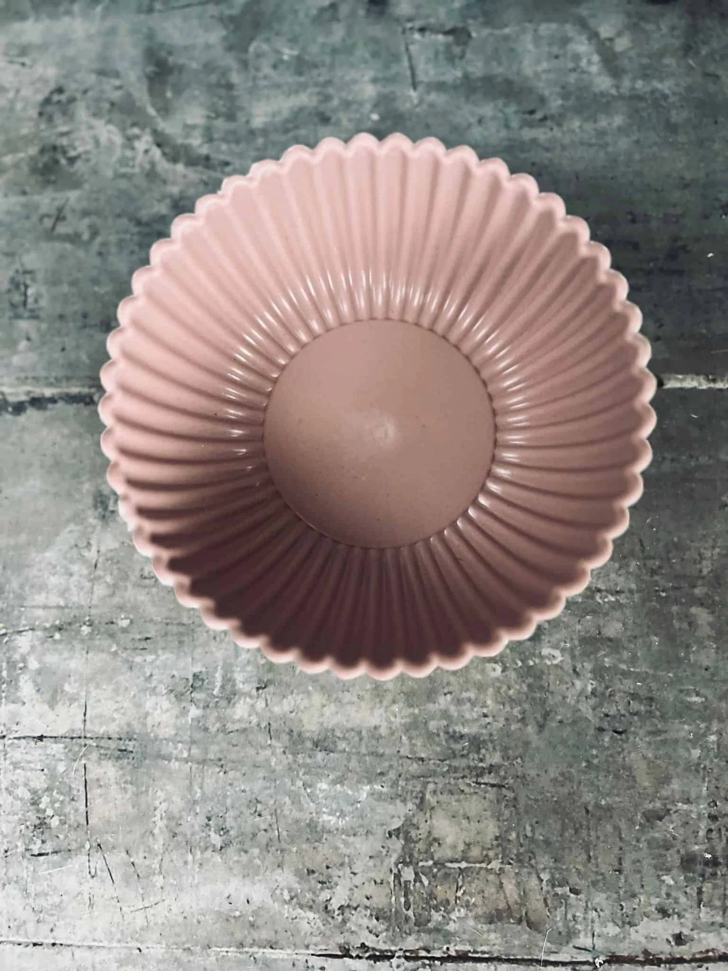 Skål med bølgekant – Rosa - Image 3