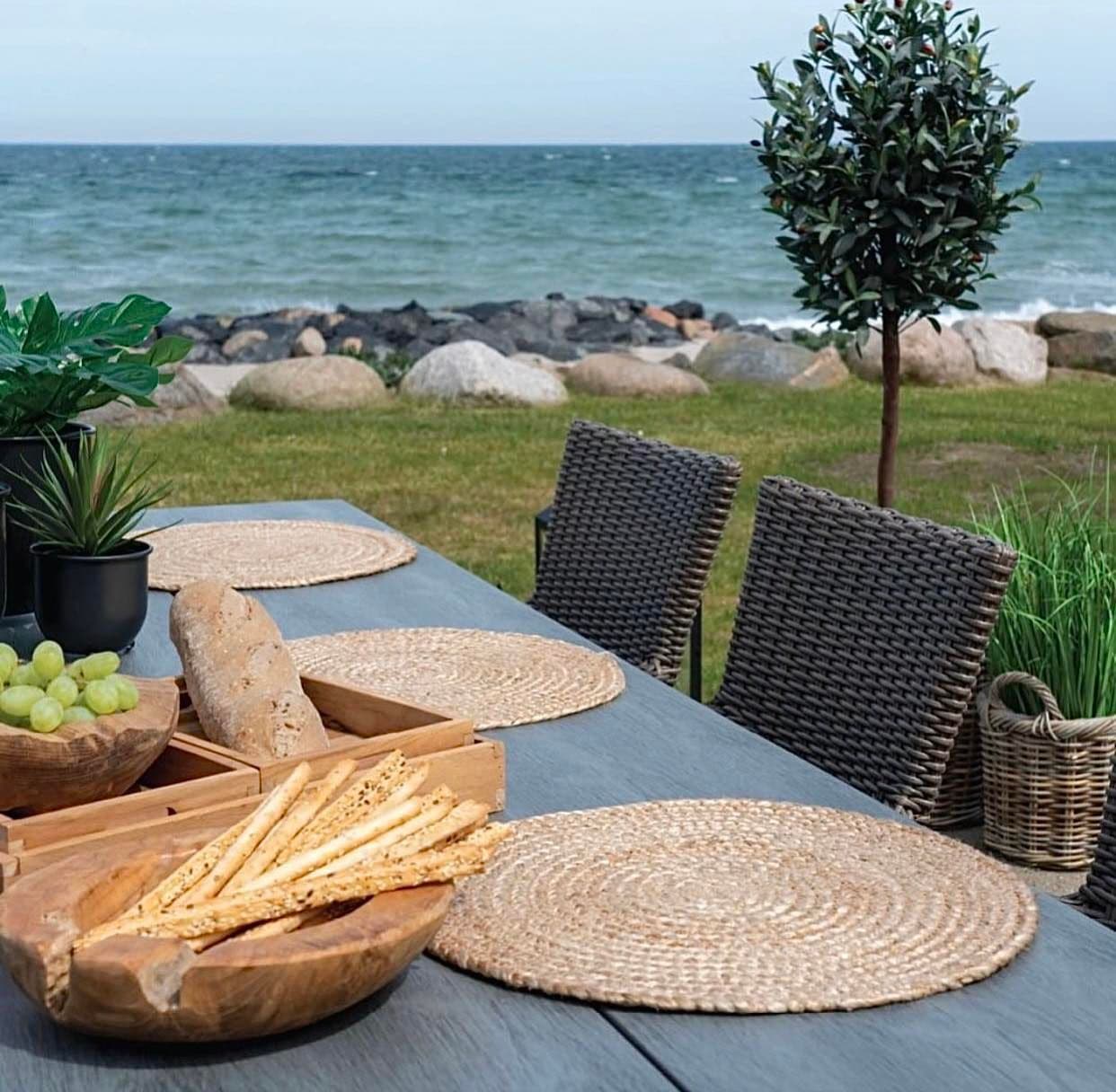 Bordbrikke i jute - Natur - Image 10