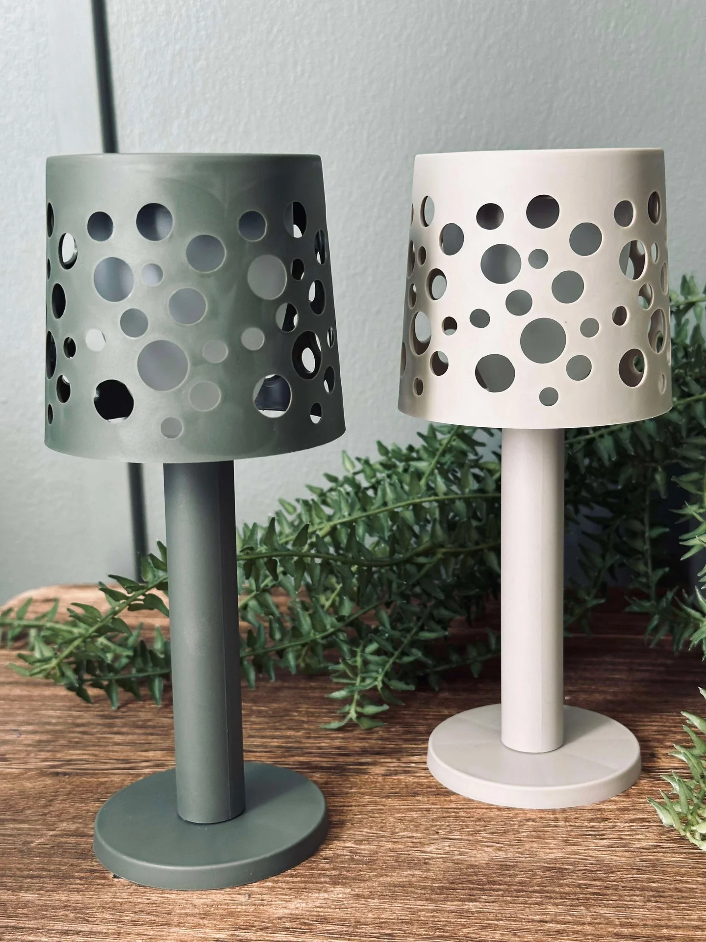 Bordlampe med solceller - Army - Image 6