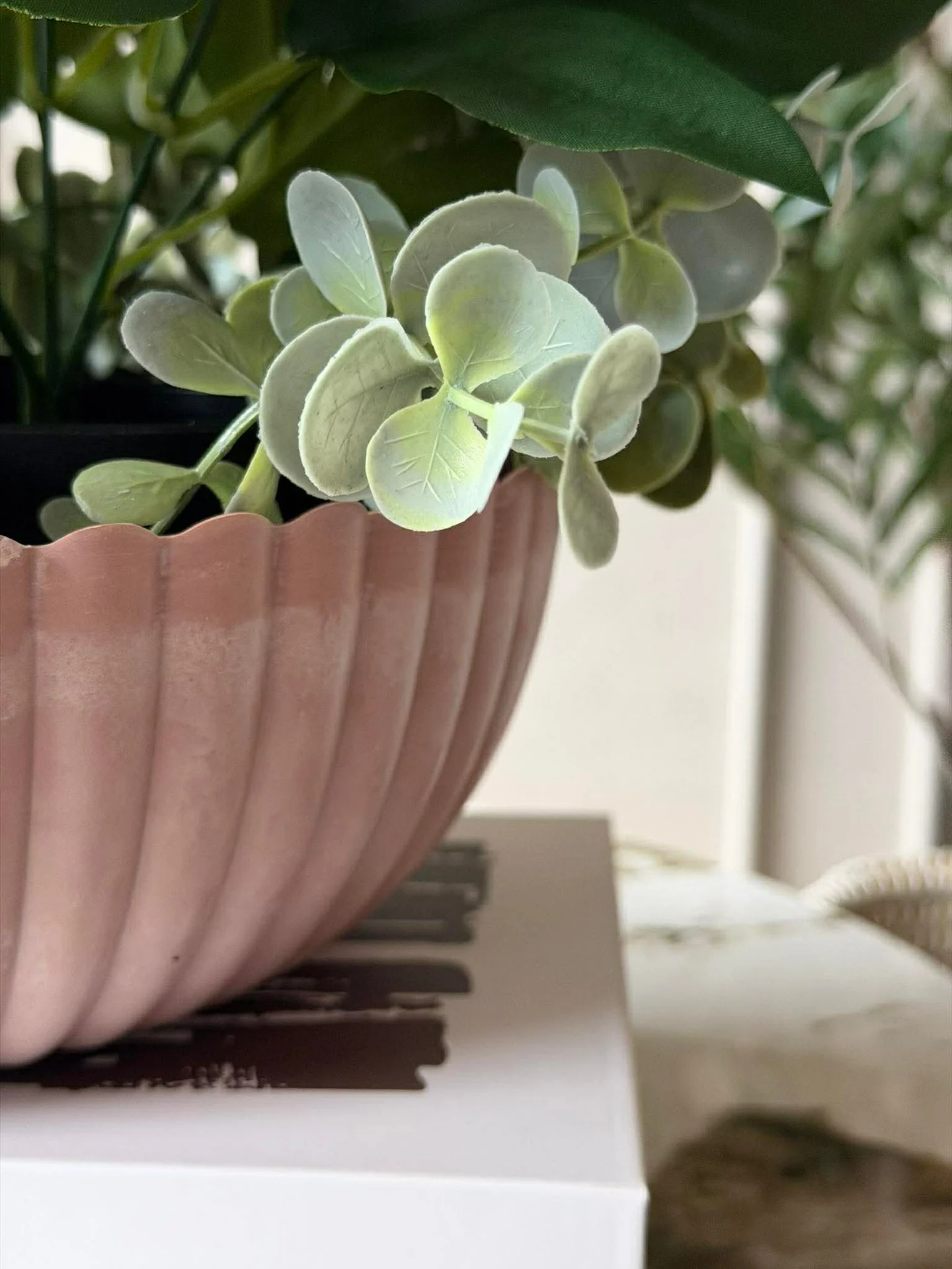 Skål i betonglook - Rosa - Image 4