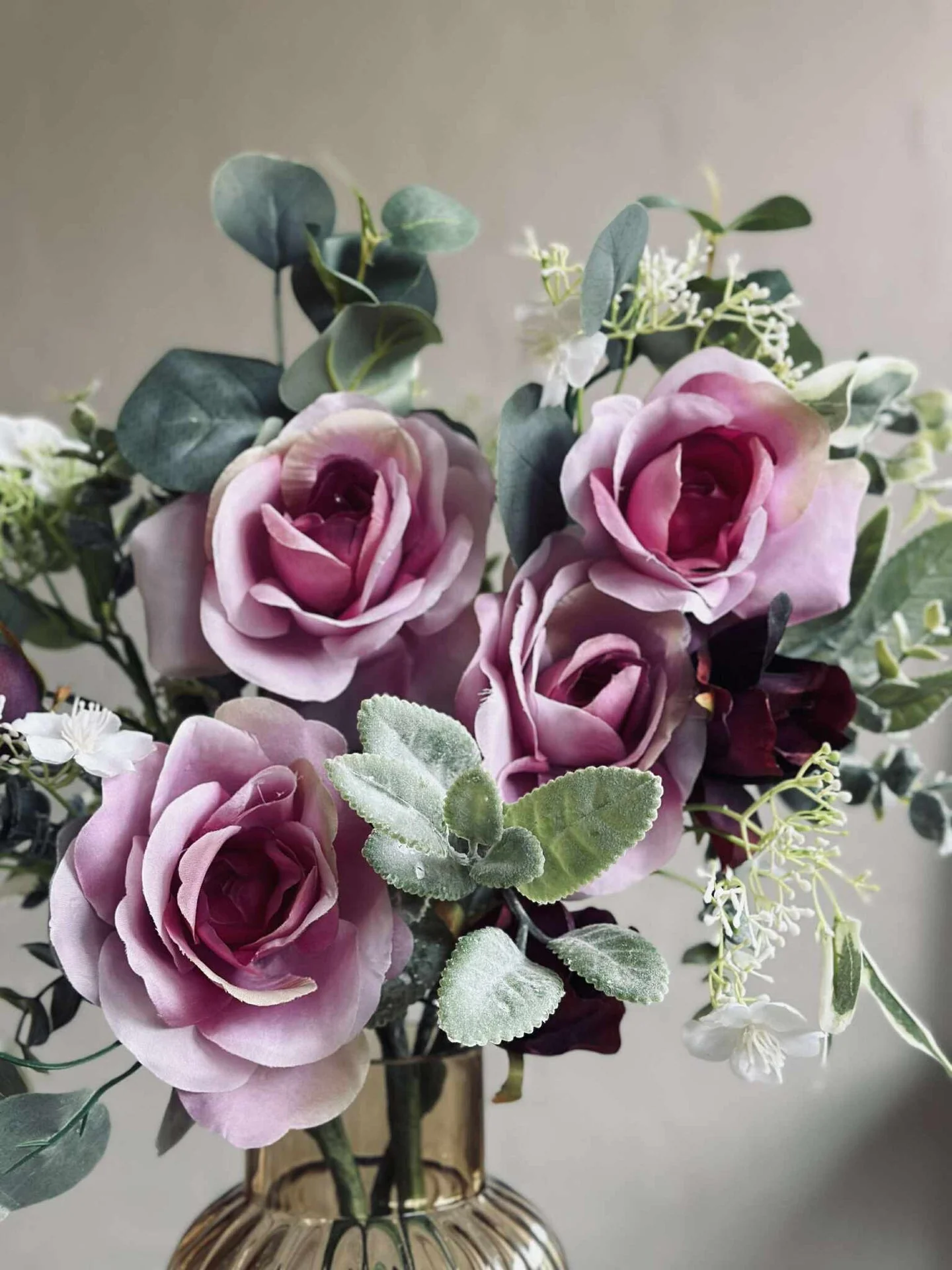 Bukett med roser - Rosa - Image 5