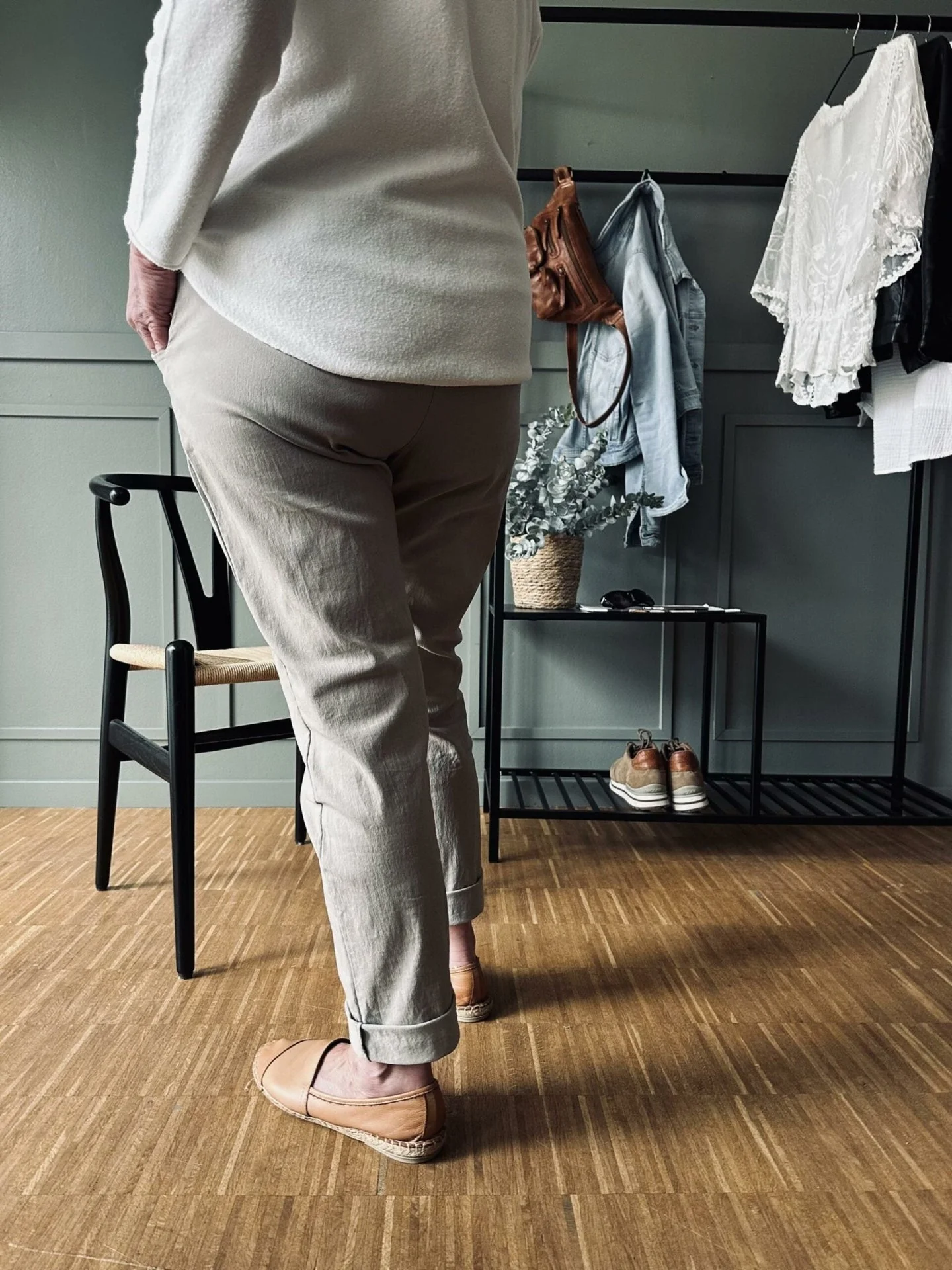 Bukser m. stretch - Svart plus onesize 40-48 - Image 11