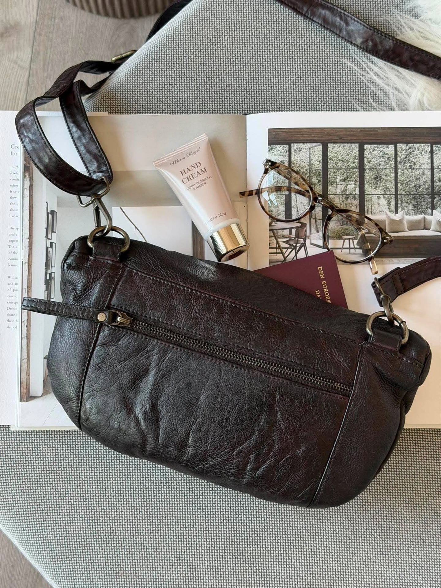 Bumbag - Washed cow brown - Image 5
