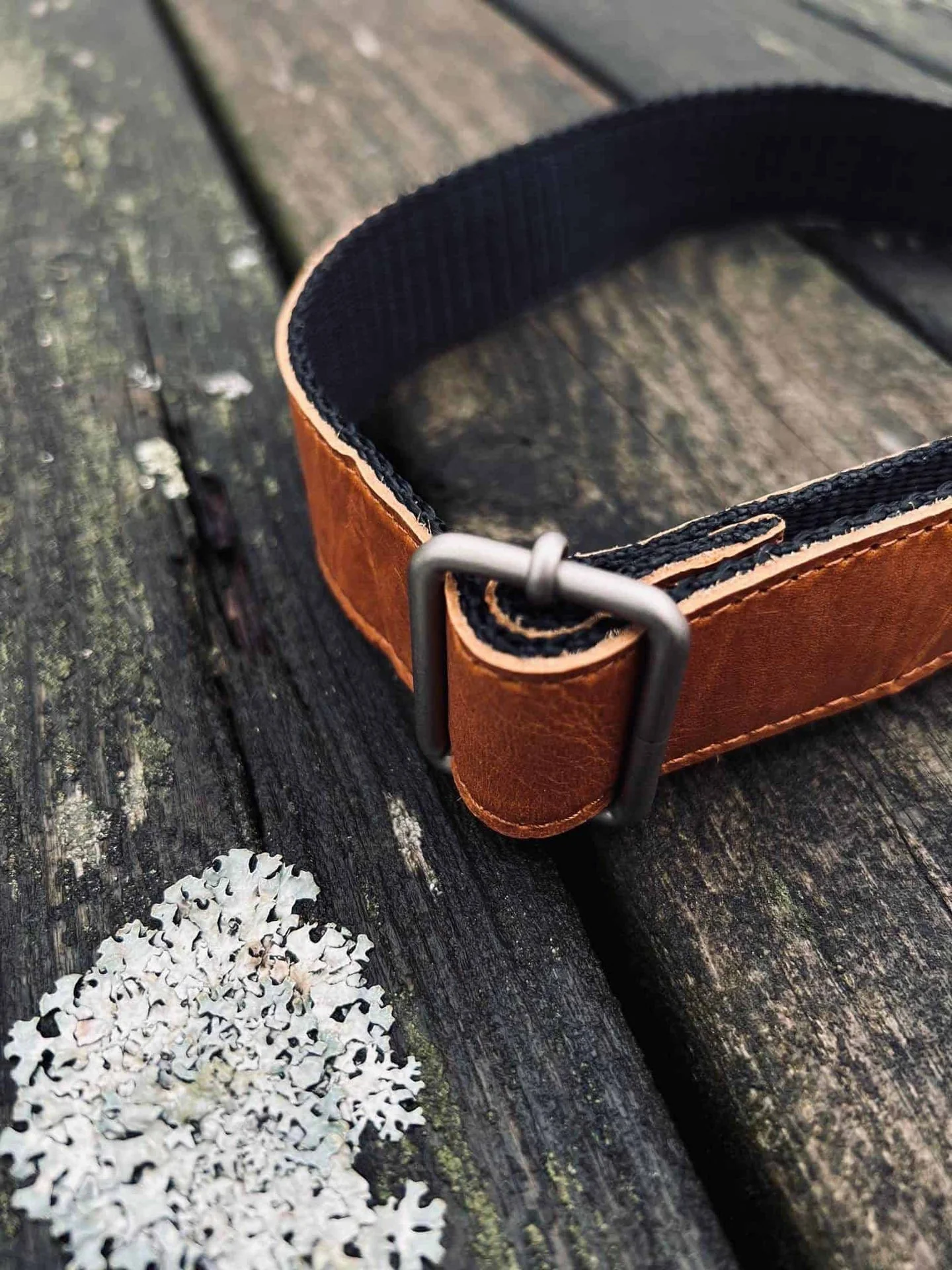 Bumbag i cognac bøffelskinn – XL - Image 5