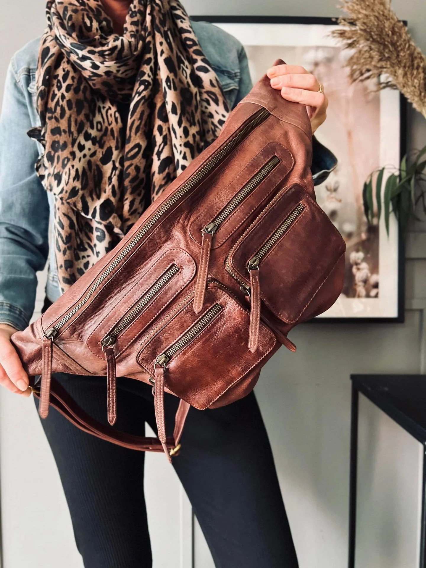Bumbag XL RAW – Cappuccino - Image 2