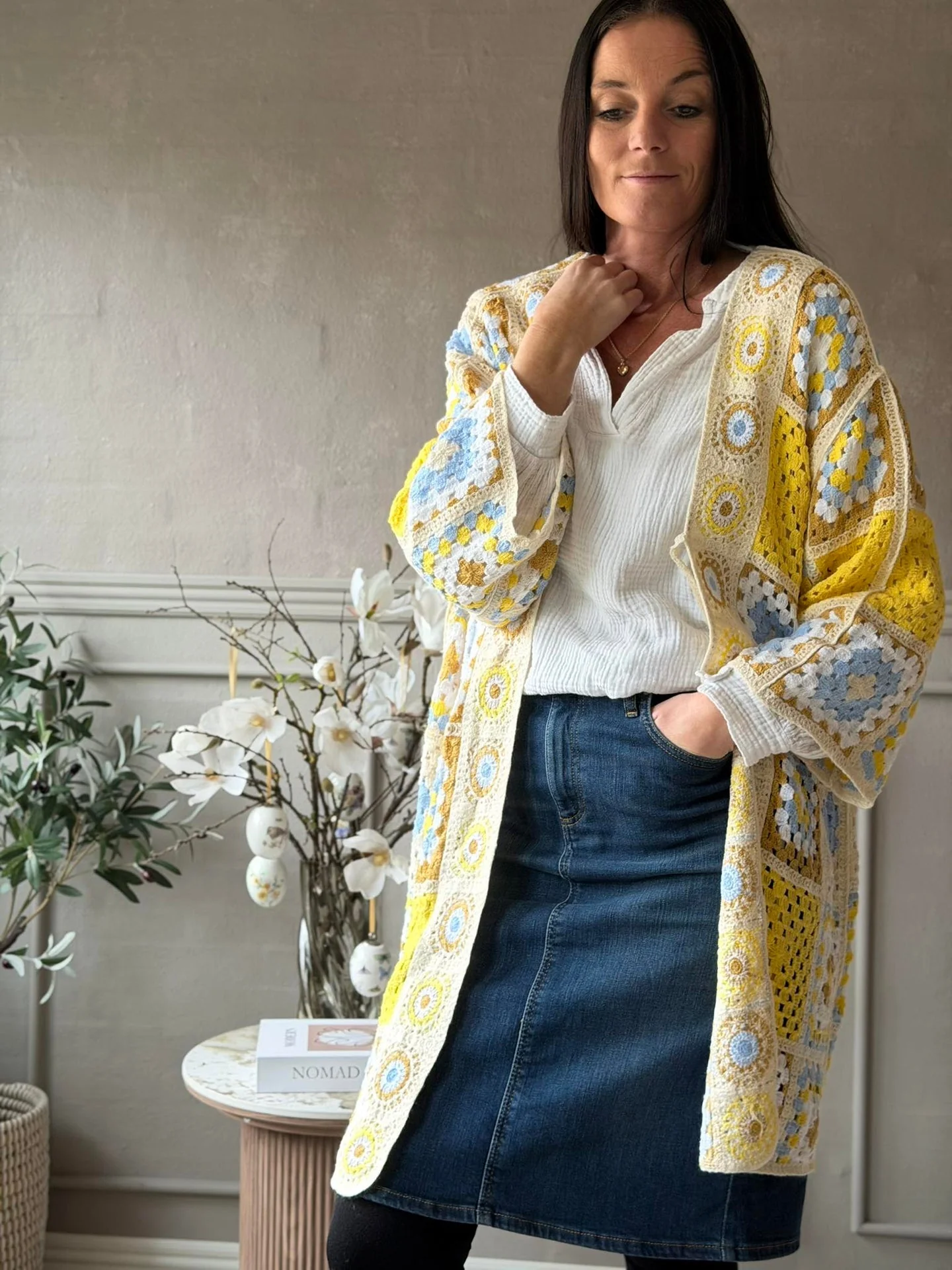Cardigan Boho - Gul - Image 3