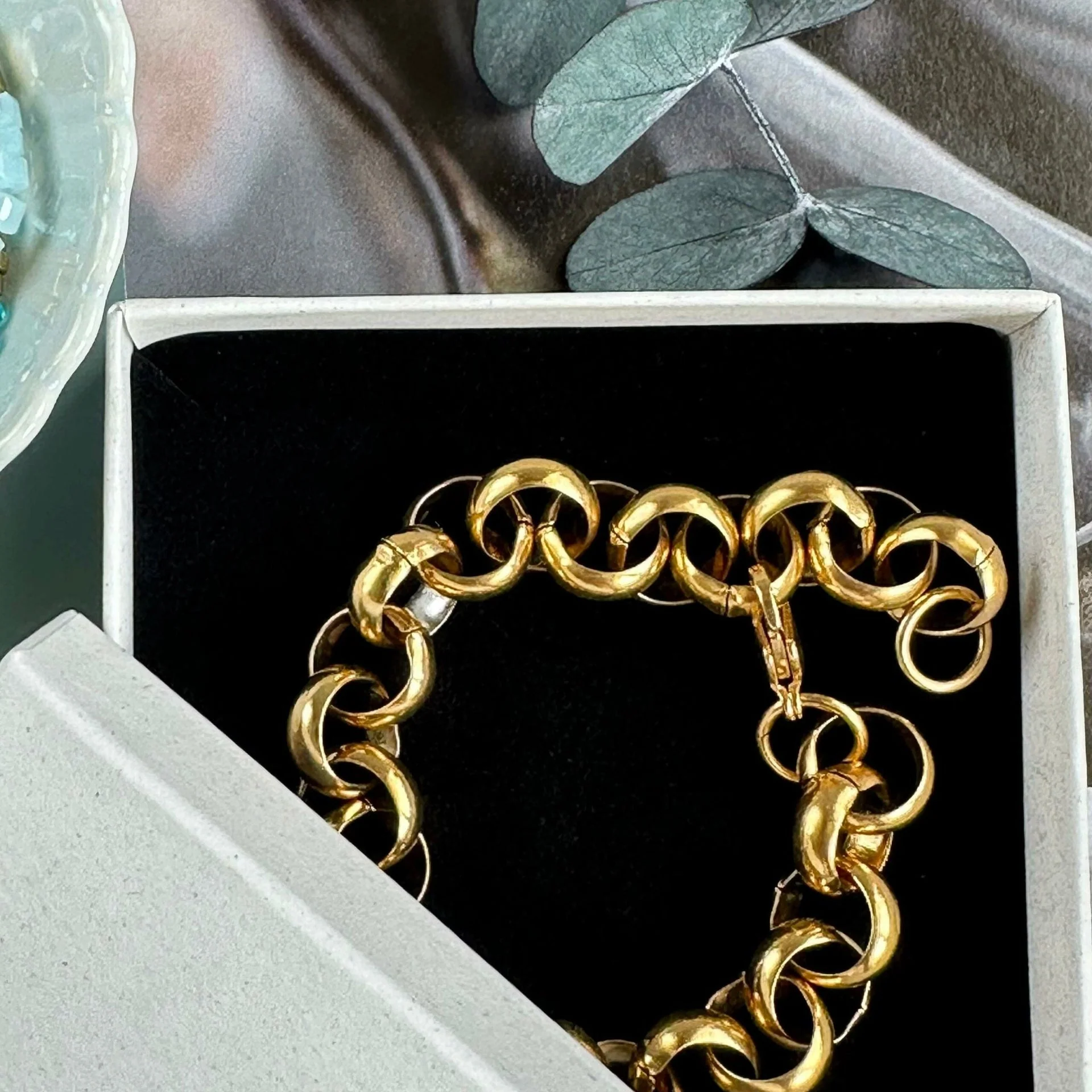 Armbånd Caroline forgylt