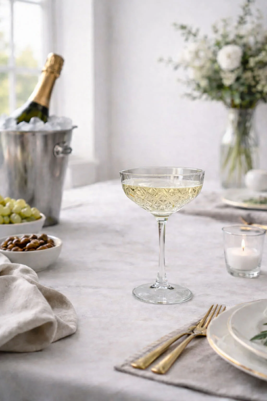 Champagneskål - 4 stk