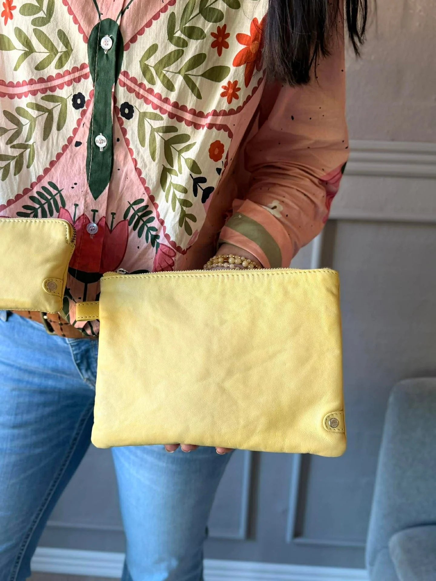 Clutch Alba - Soft yellow - Image 5