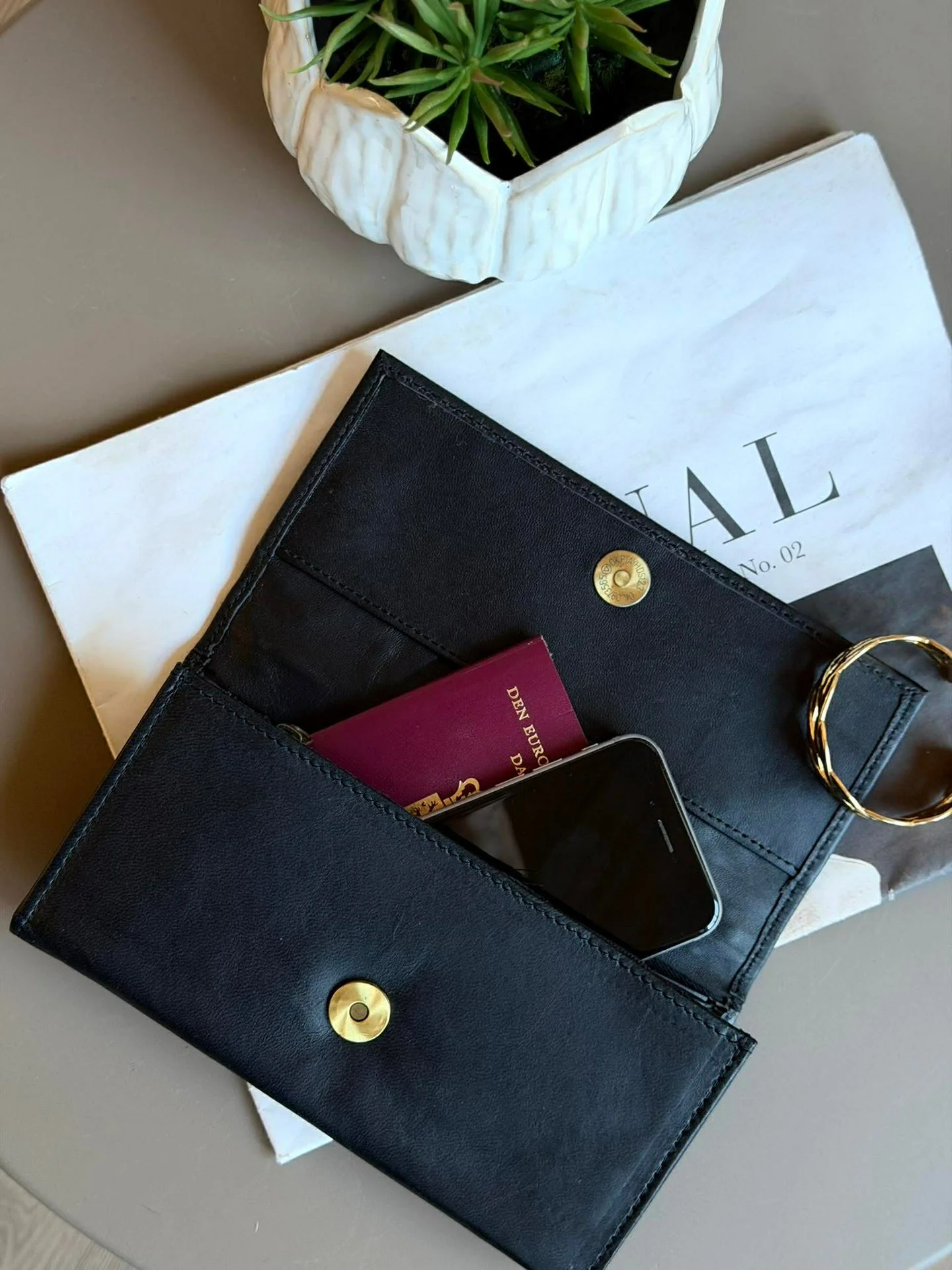 Clutch med nitter - LIMA large black - Image 5