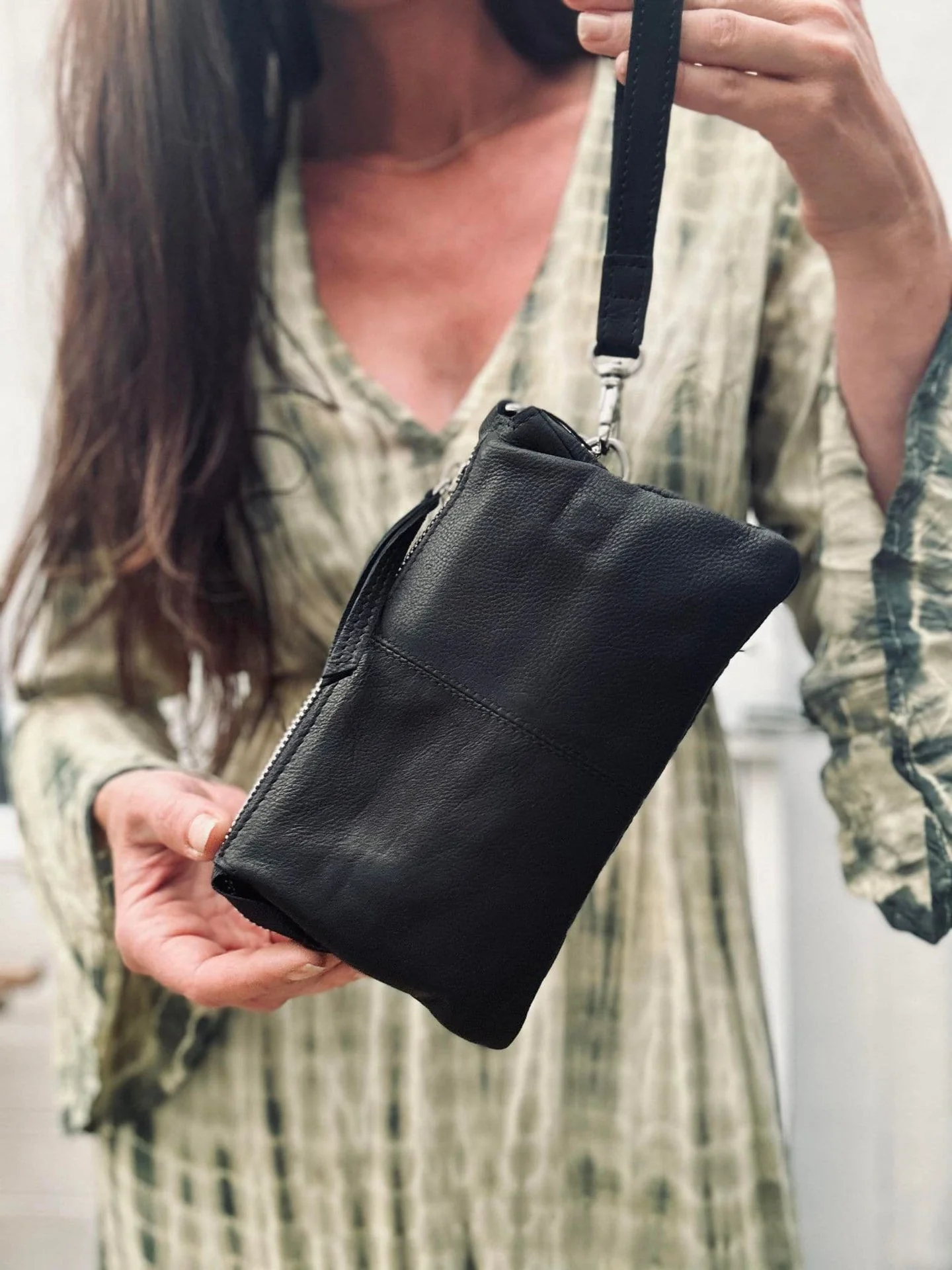 Clutch SALLY Black - Lang skulderrem følger med - Image 2