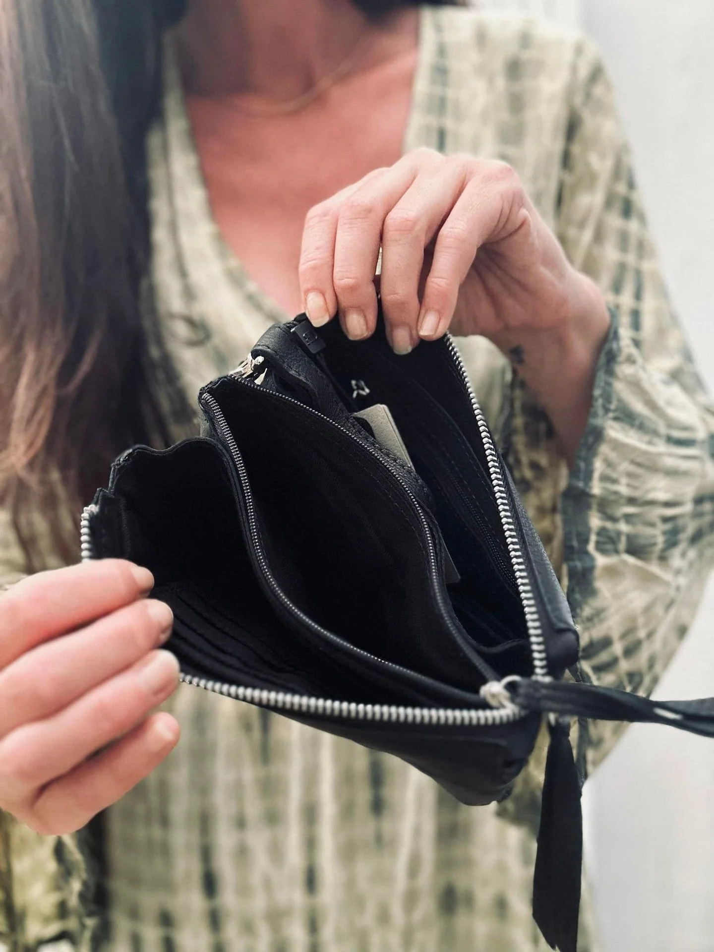 Clutch SALLY Black - Lang skulderrem følger med - Image 3
