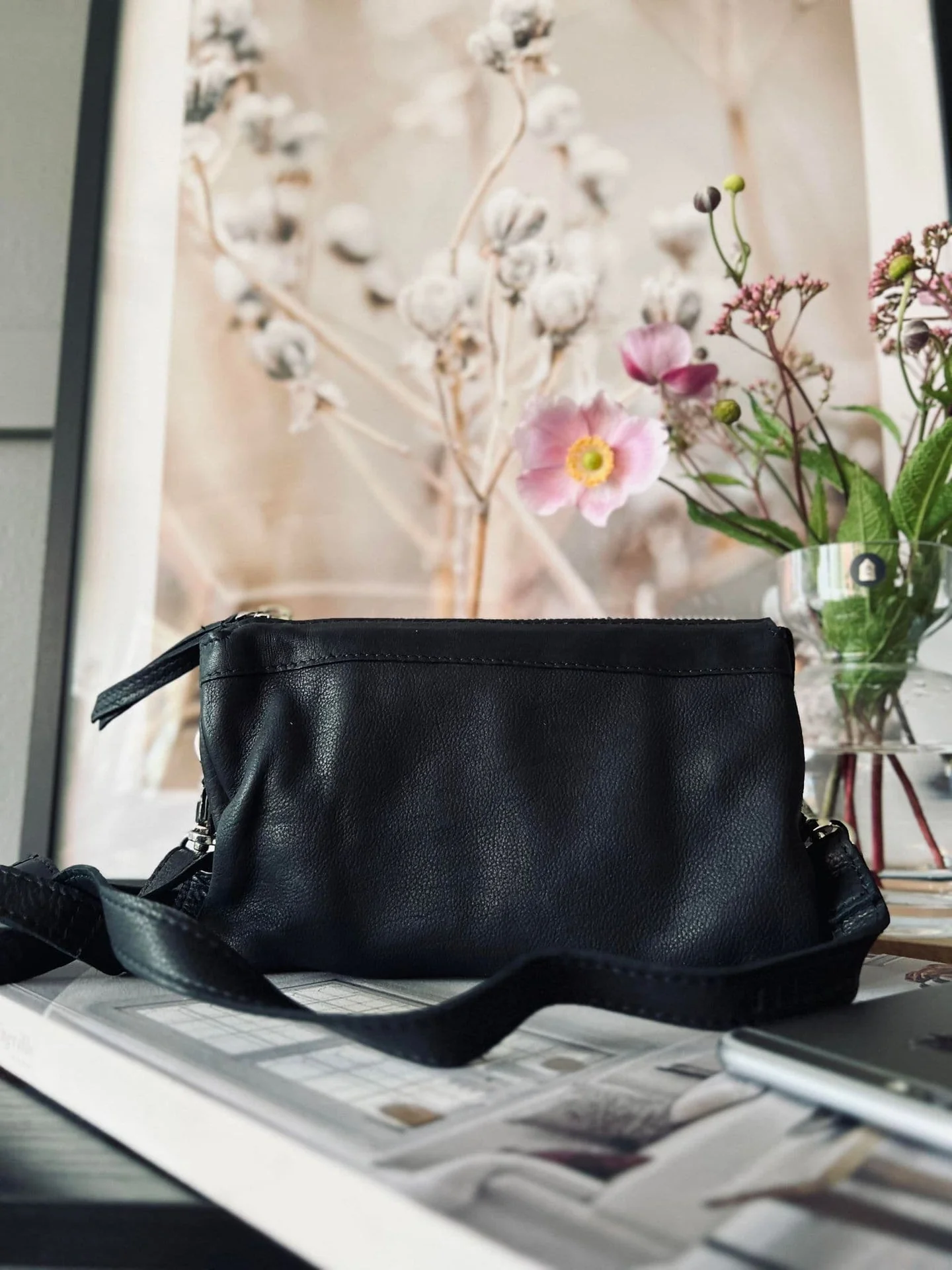 Clutch SALLY Black - Lang skulderrem følger med - Image 4