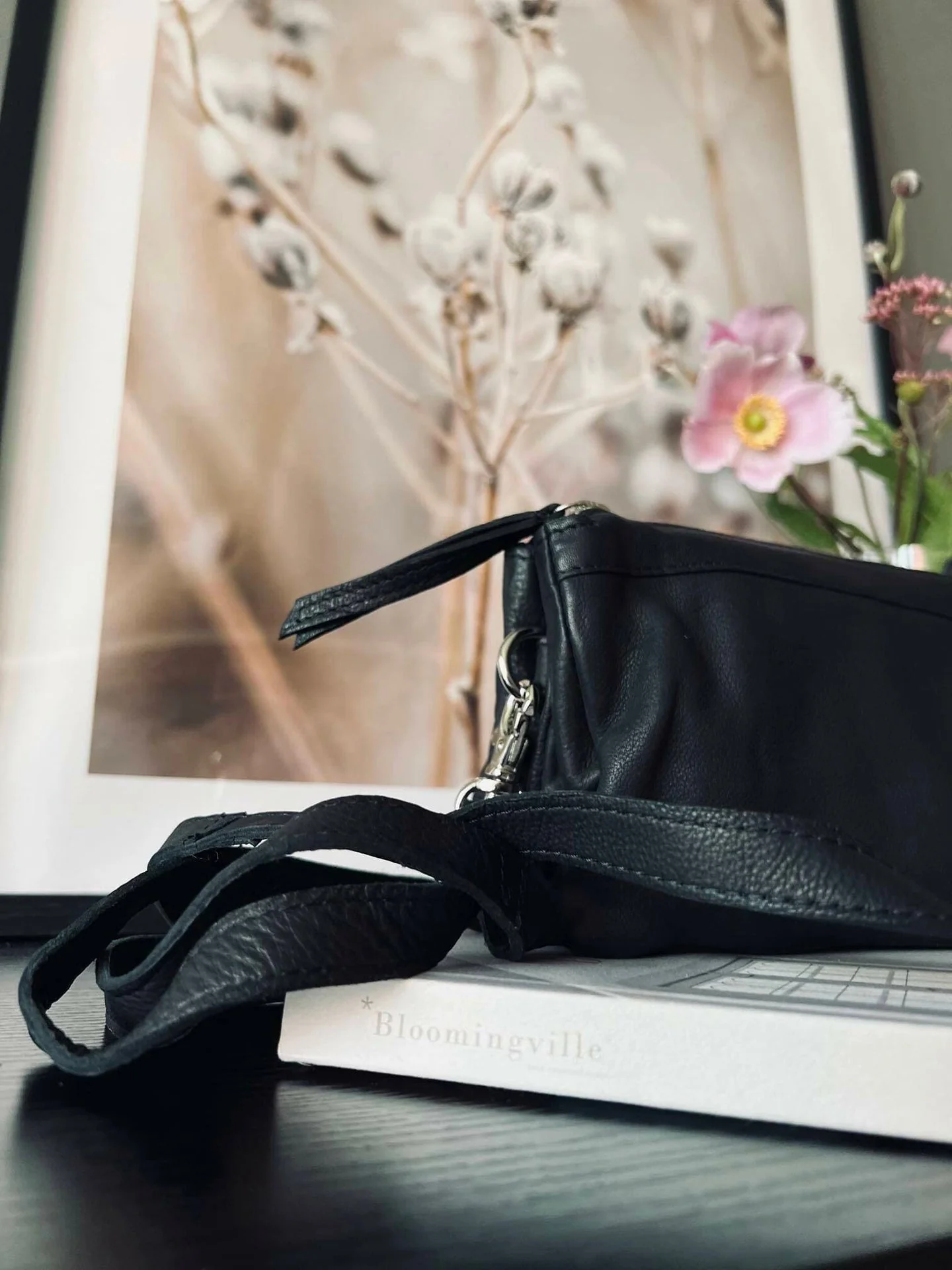 Clutch SALLY Black - Lang skulderrem følger med - Image 7