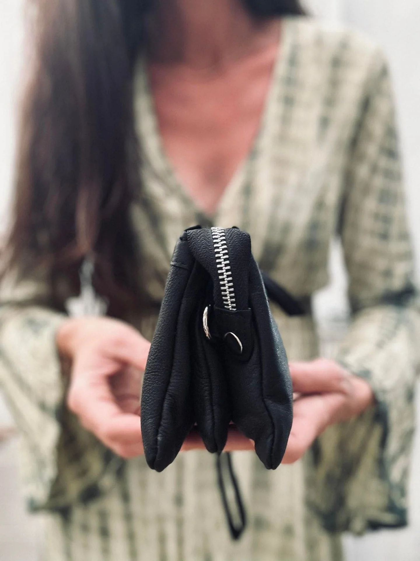 Clutch SALLY Black - Lang skulderrem følger med - Image 8