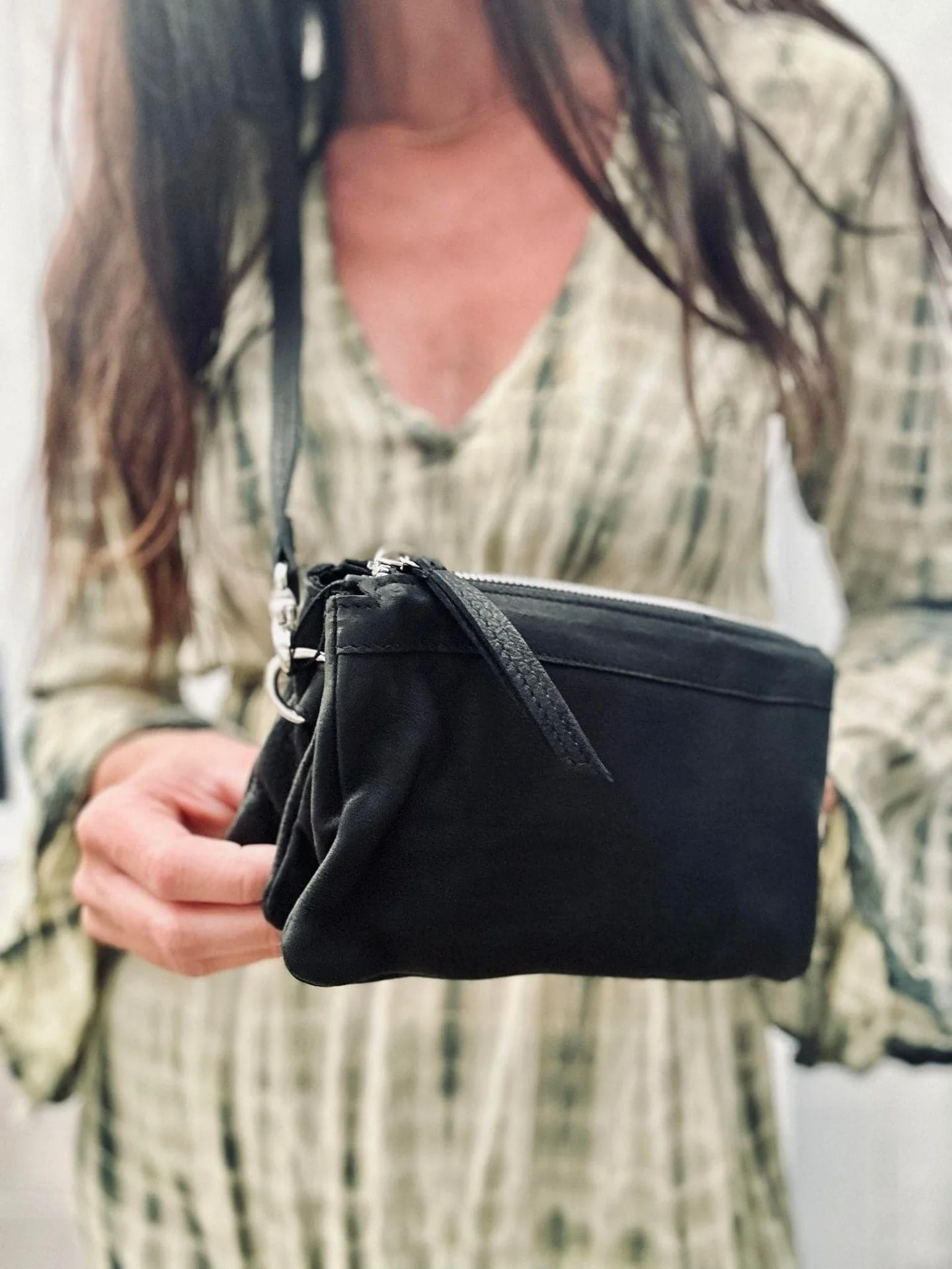 Clutch SALLY Black - Lang skulderrem følger med - Image 9