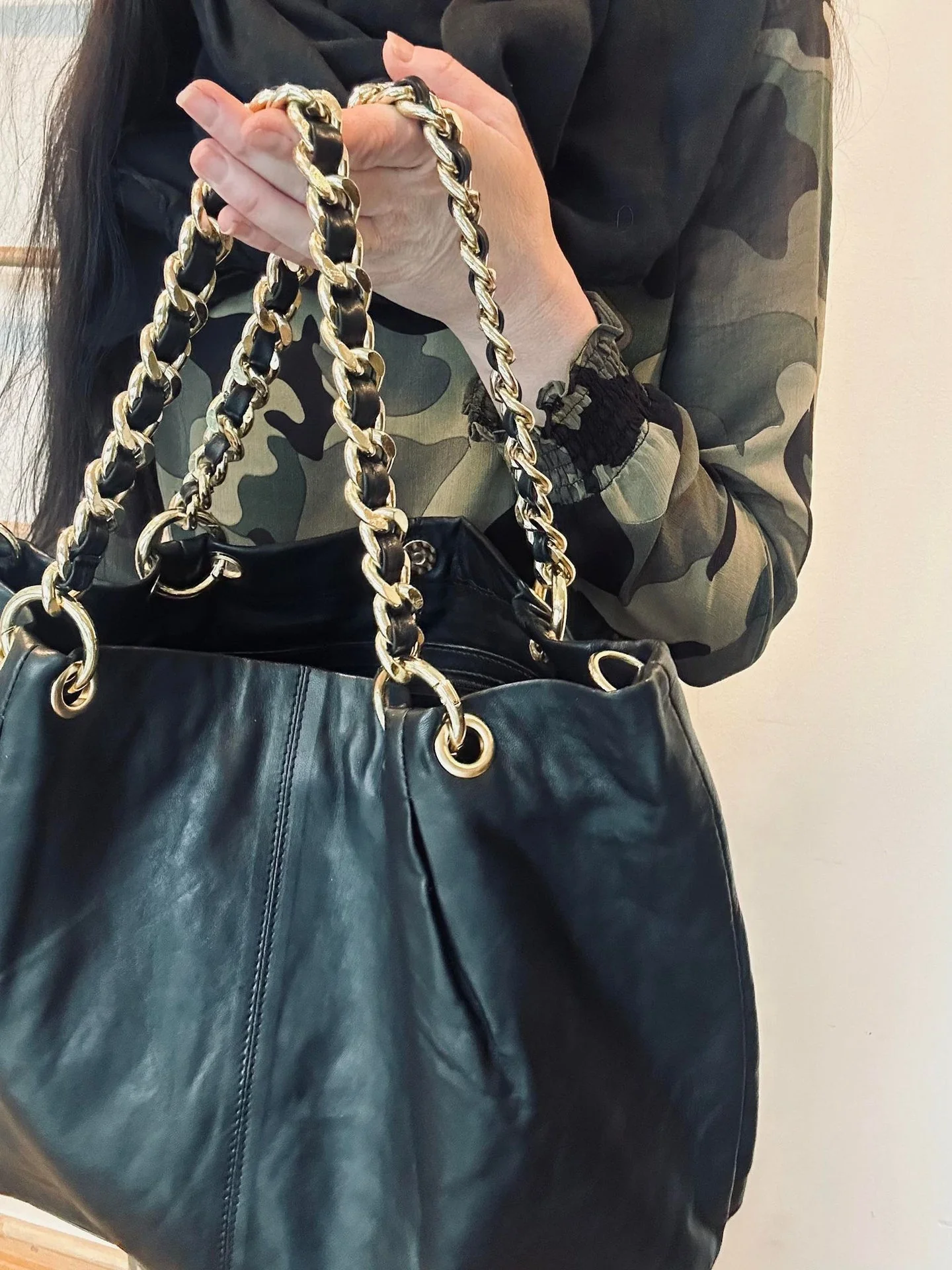Crossbody BLACK med 2 veskeremmer - Image 3