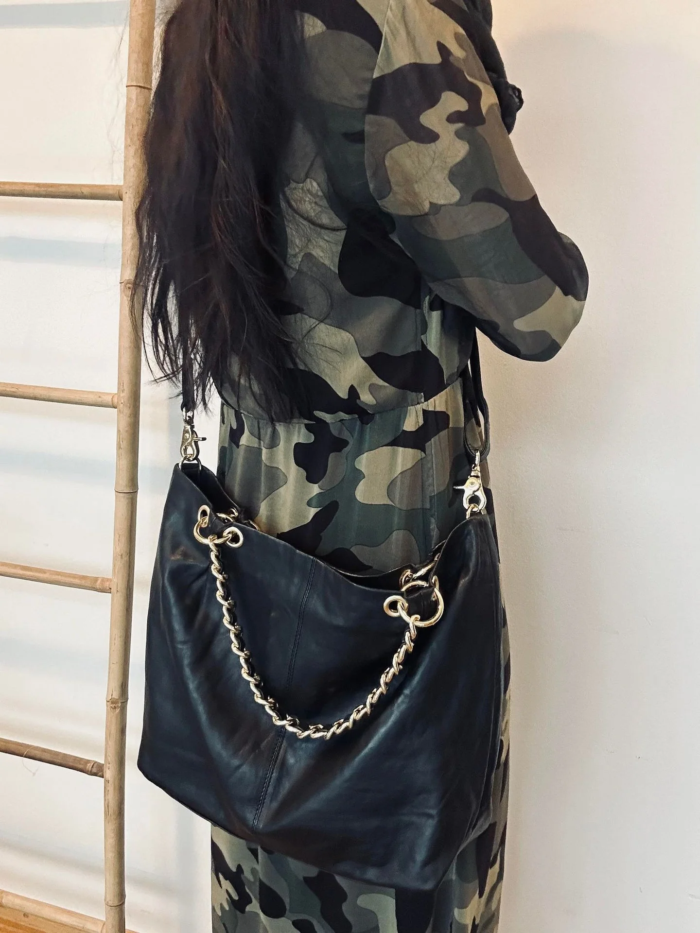 Crossbody BLACK med 2 veskeremmer - Image 4