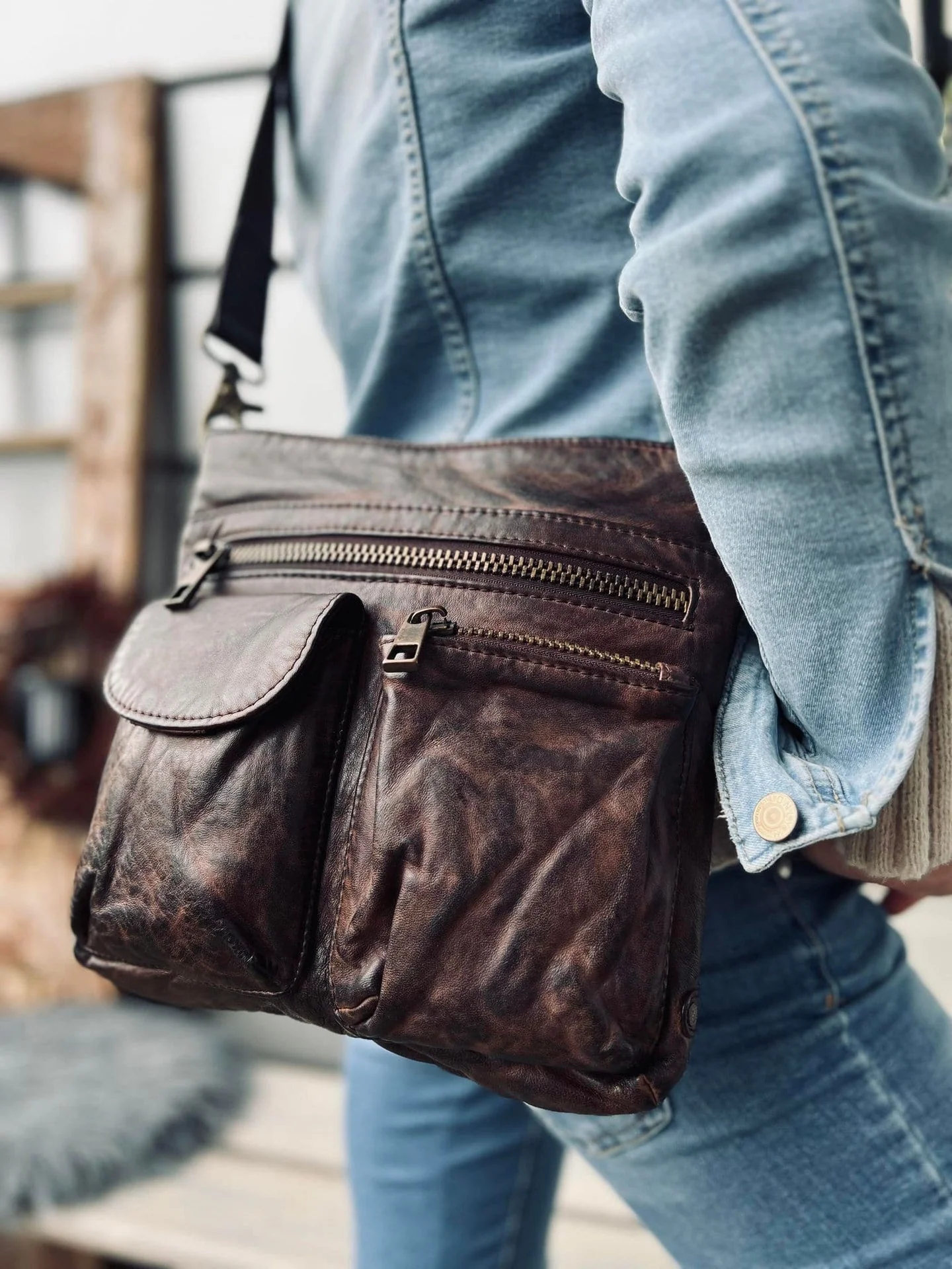 Crossbody BROWN - Ultra myk - Image 3