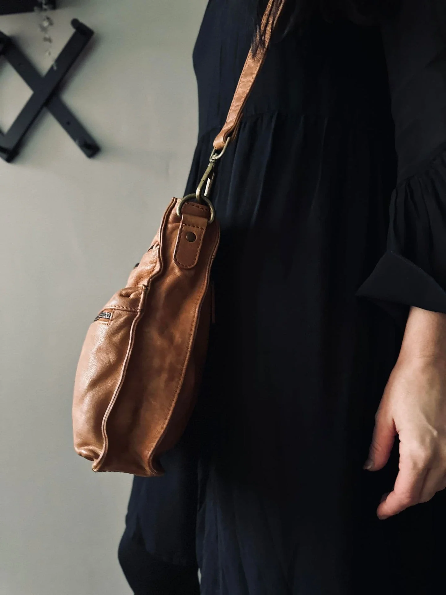 Crossbody MILANO Cognac - Image 4