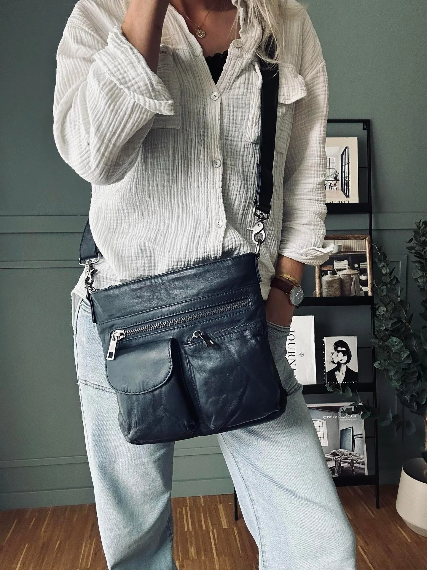 Crossbody NAVY - Ultra myk - Image 8