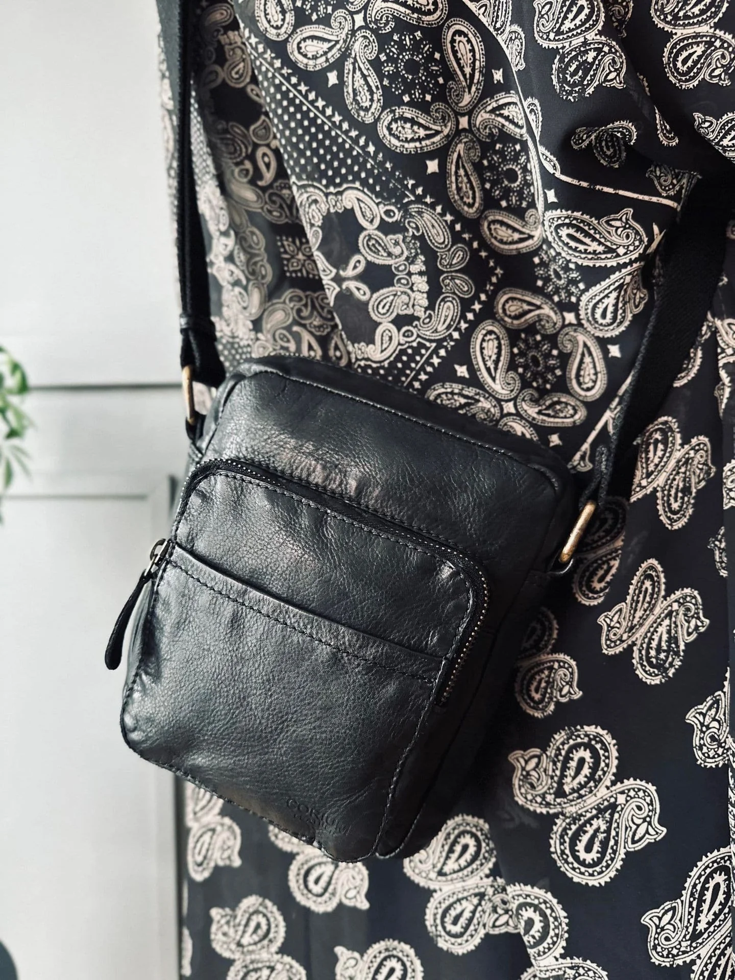 Crossbody Raw Boheme – Black unisex