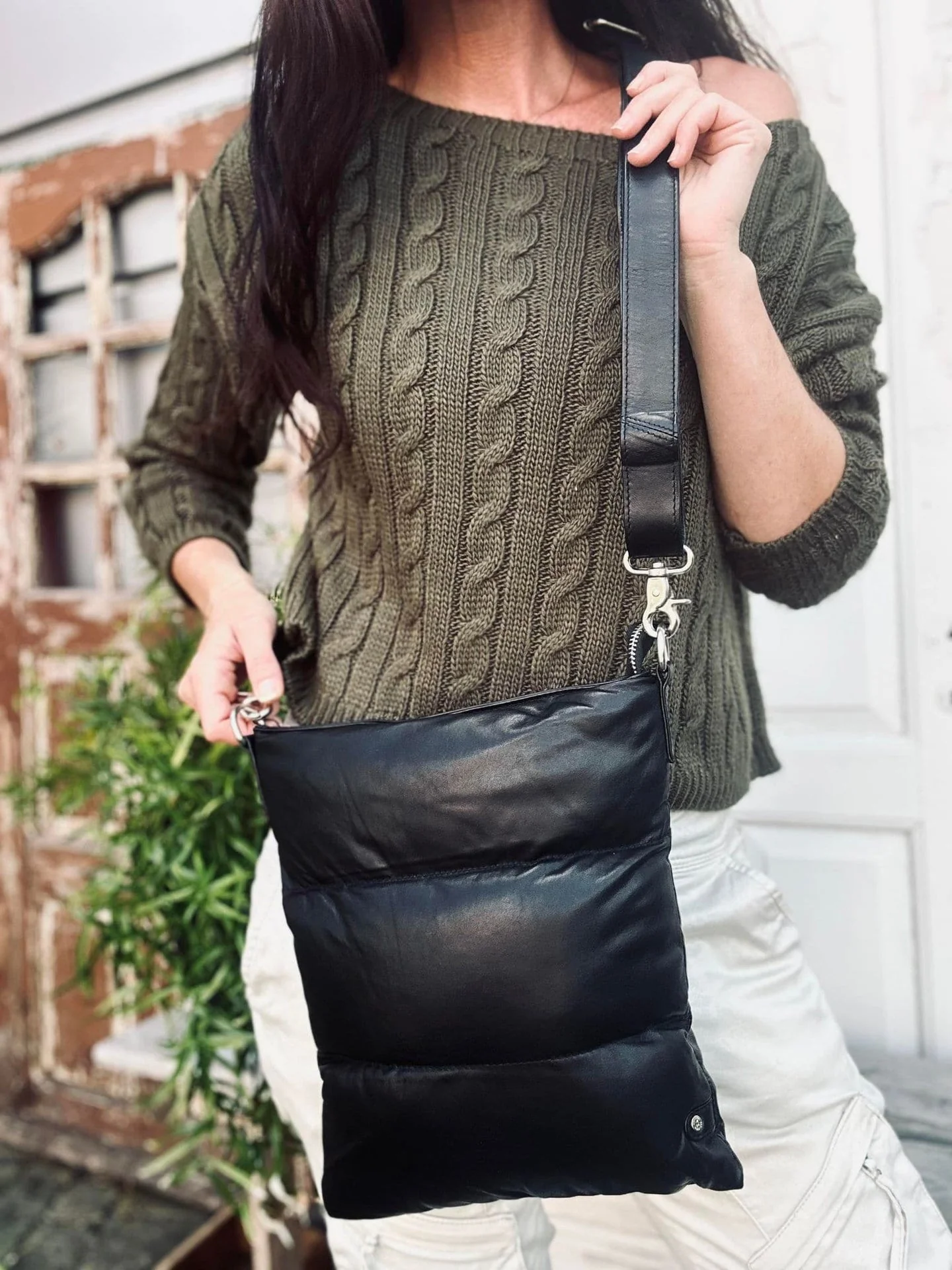 Crossbody TRENDY i det mykeste lammeskinnet - Image 2