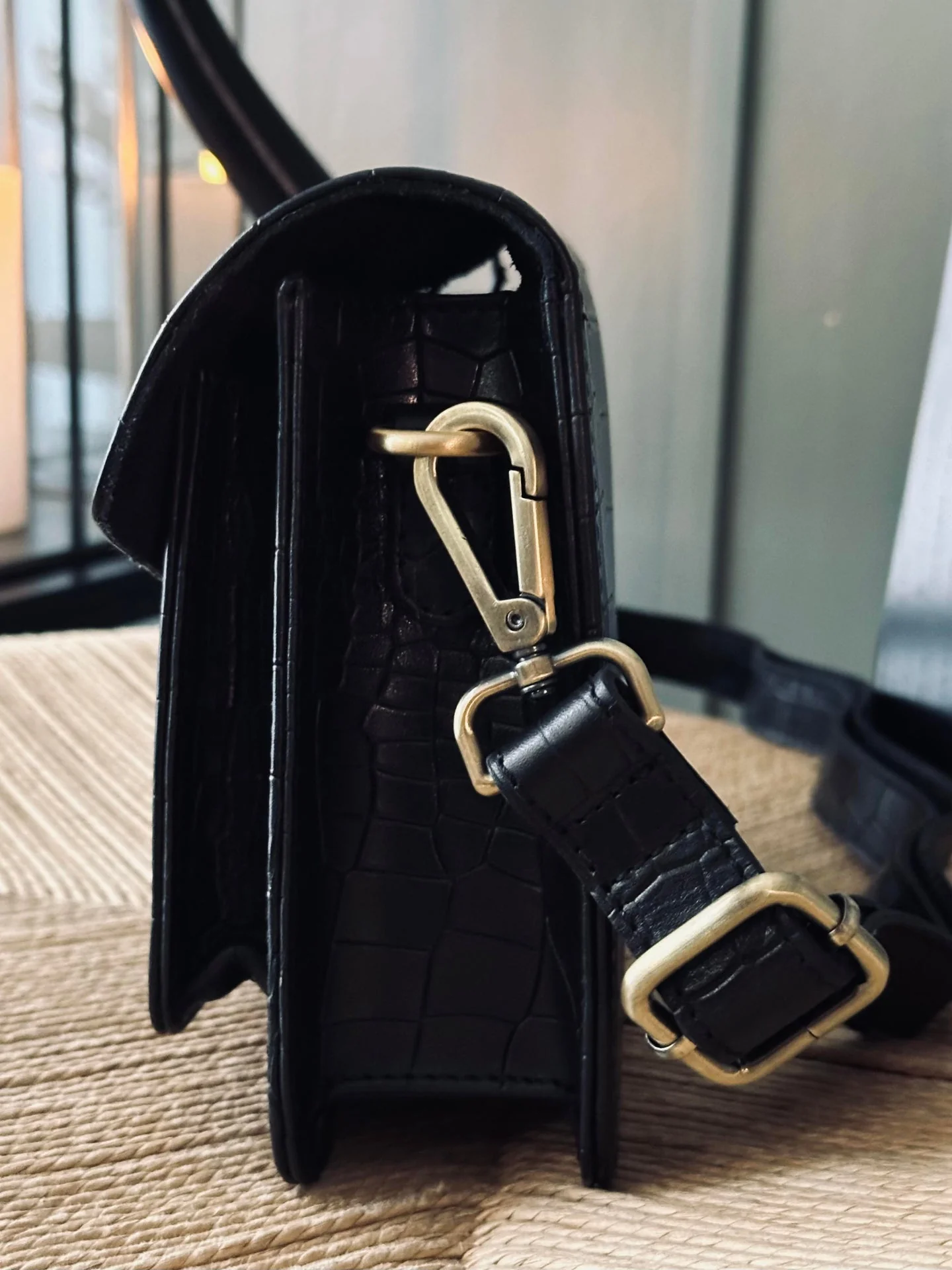 Crossover boxbag - Svart - Image 4