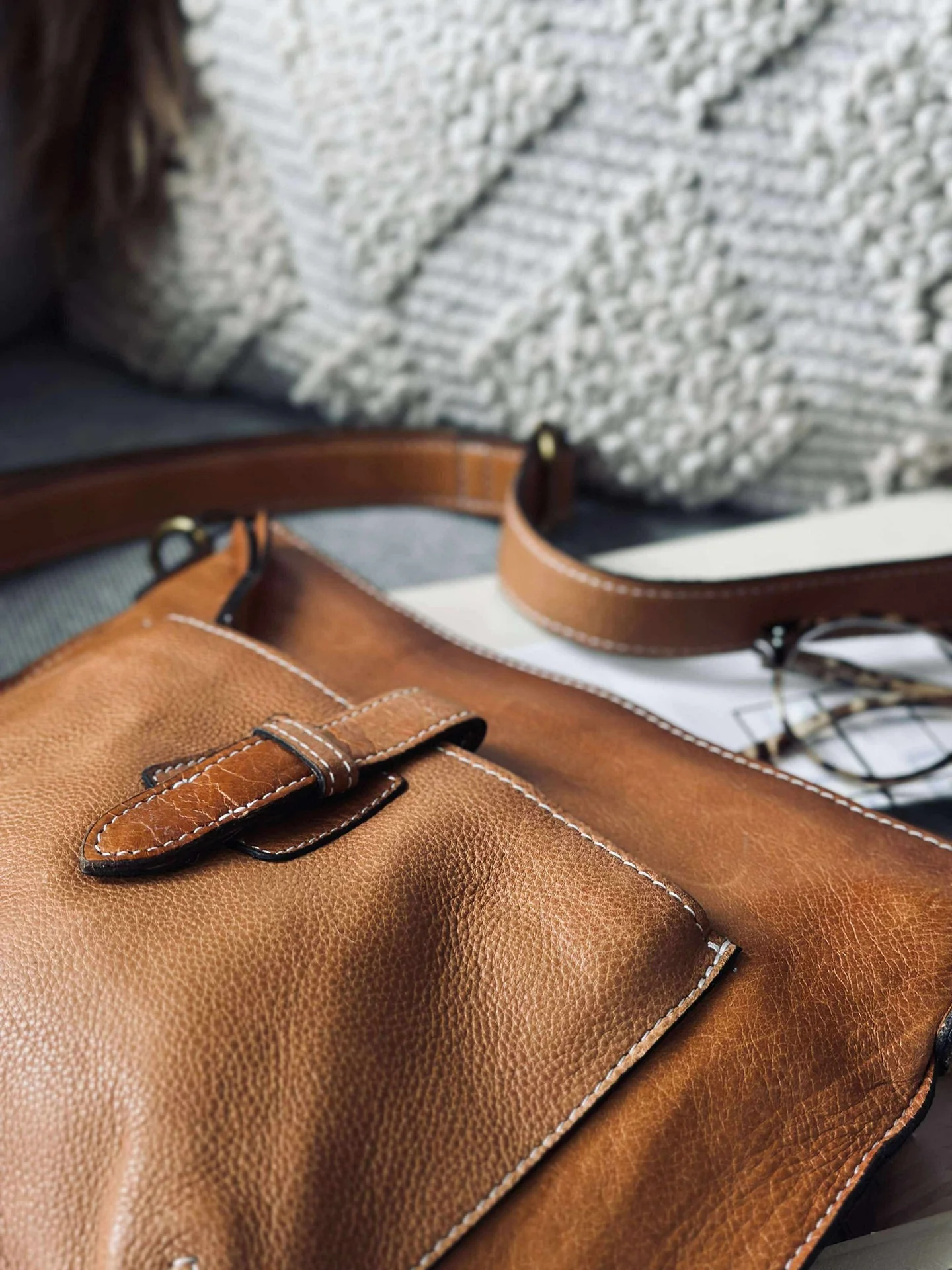 Crossover Lilia - Small cognac - Image 4