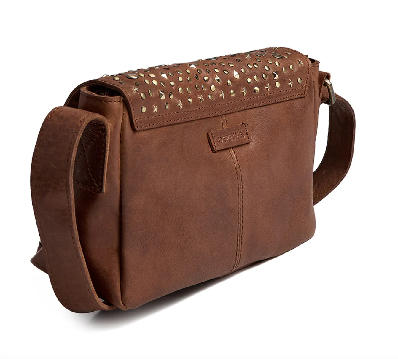 Crossover med nagler - Cognac - Image 3